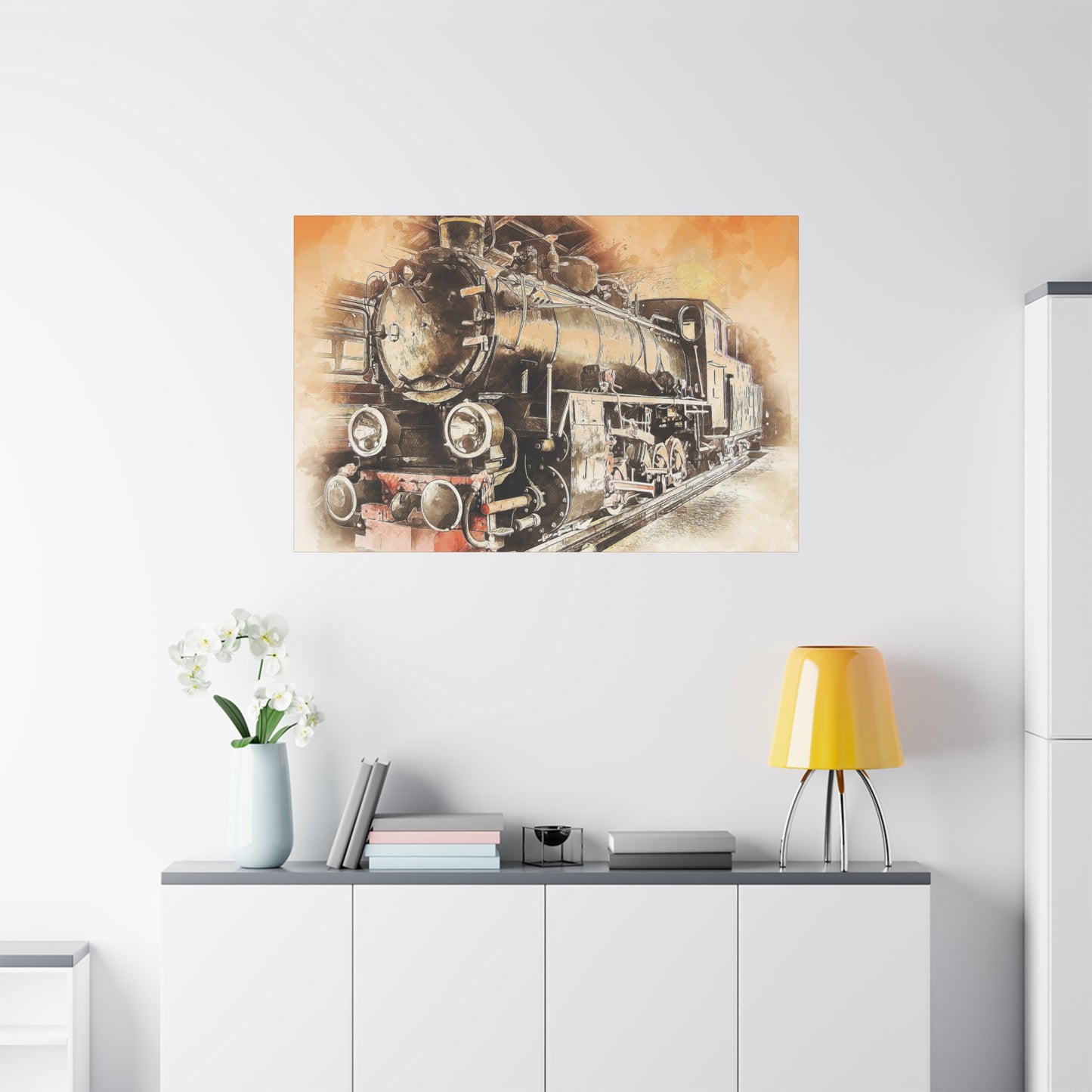 Locomotive Matte Canvas, Stretched, 1.25"