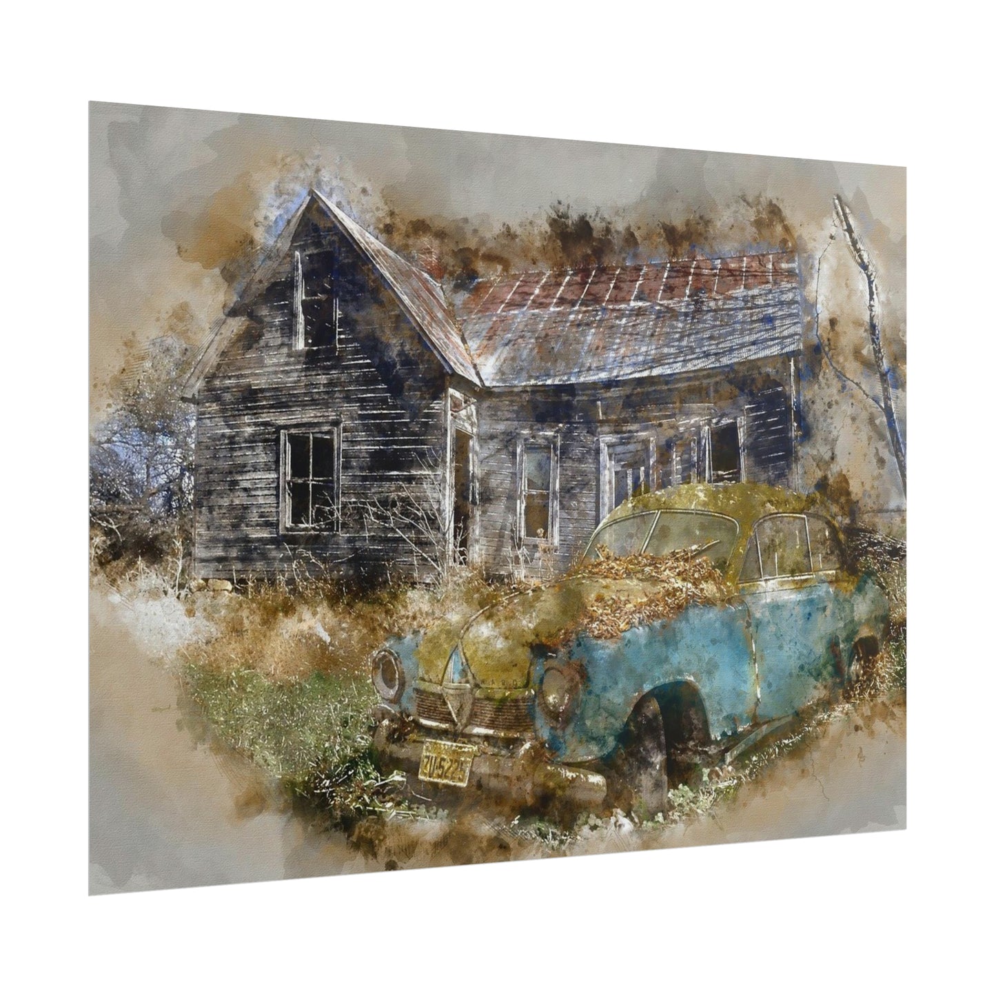 Old Barn Rolled Posters