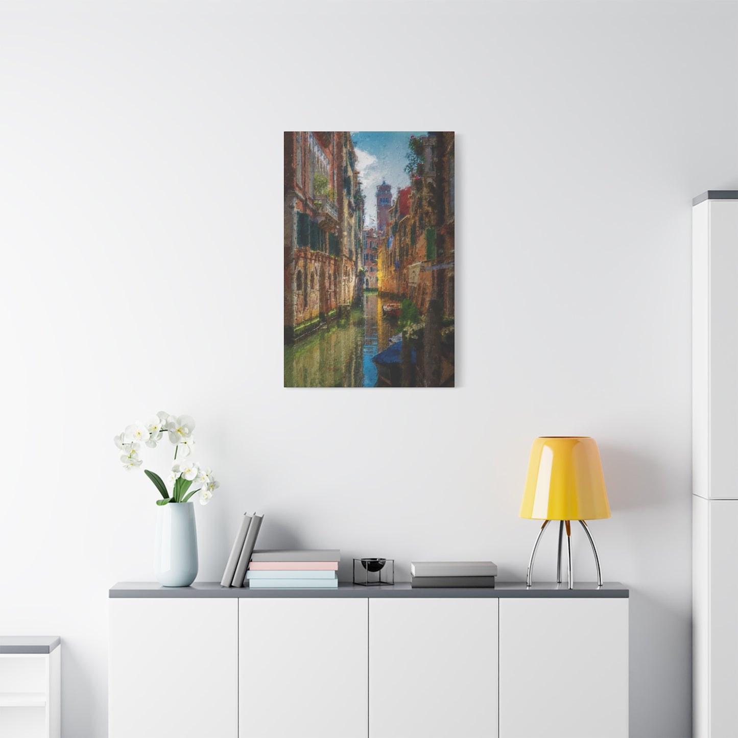 Venice Matte Canvas, Stretched, 1.25"