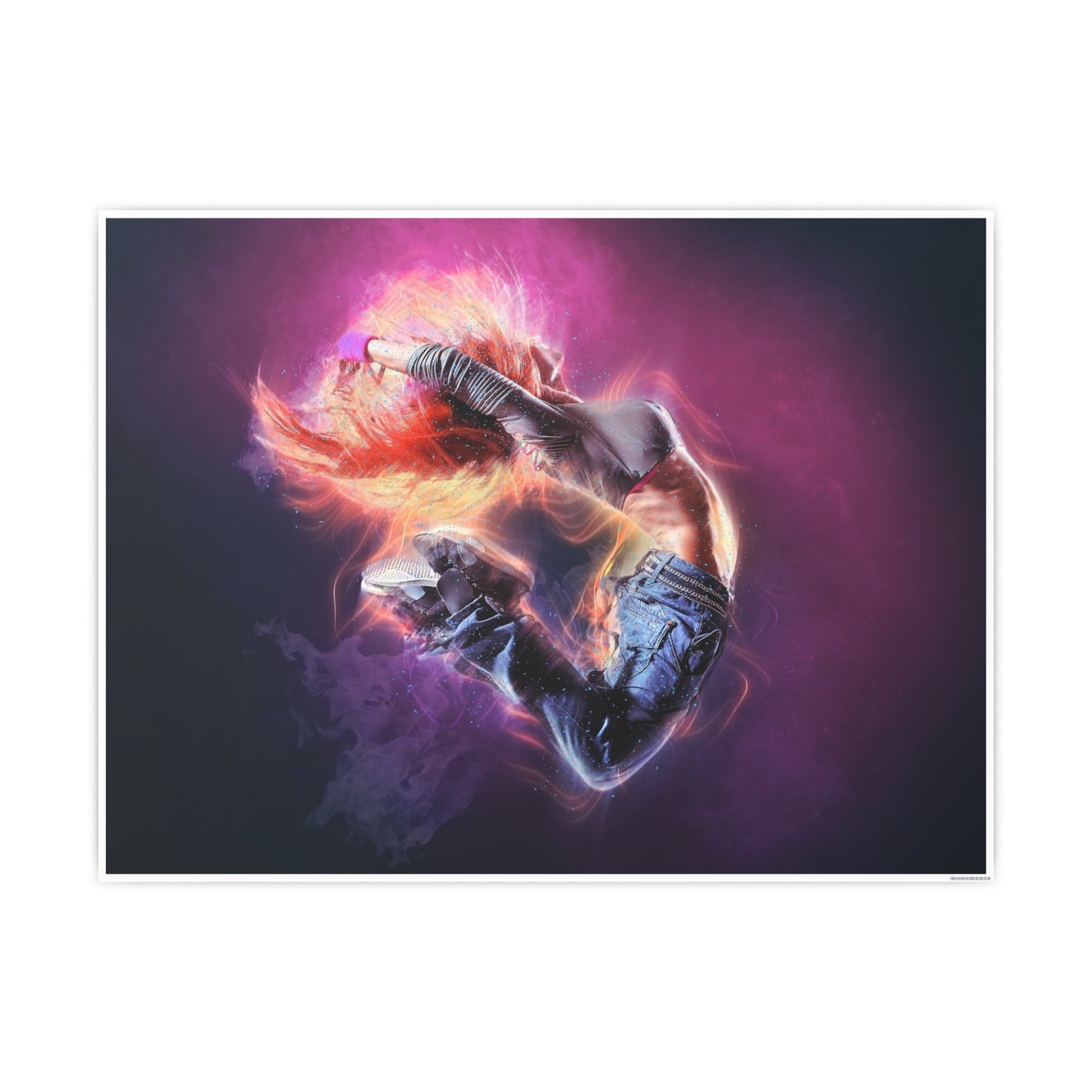 Woman Photo Art Paper Posters