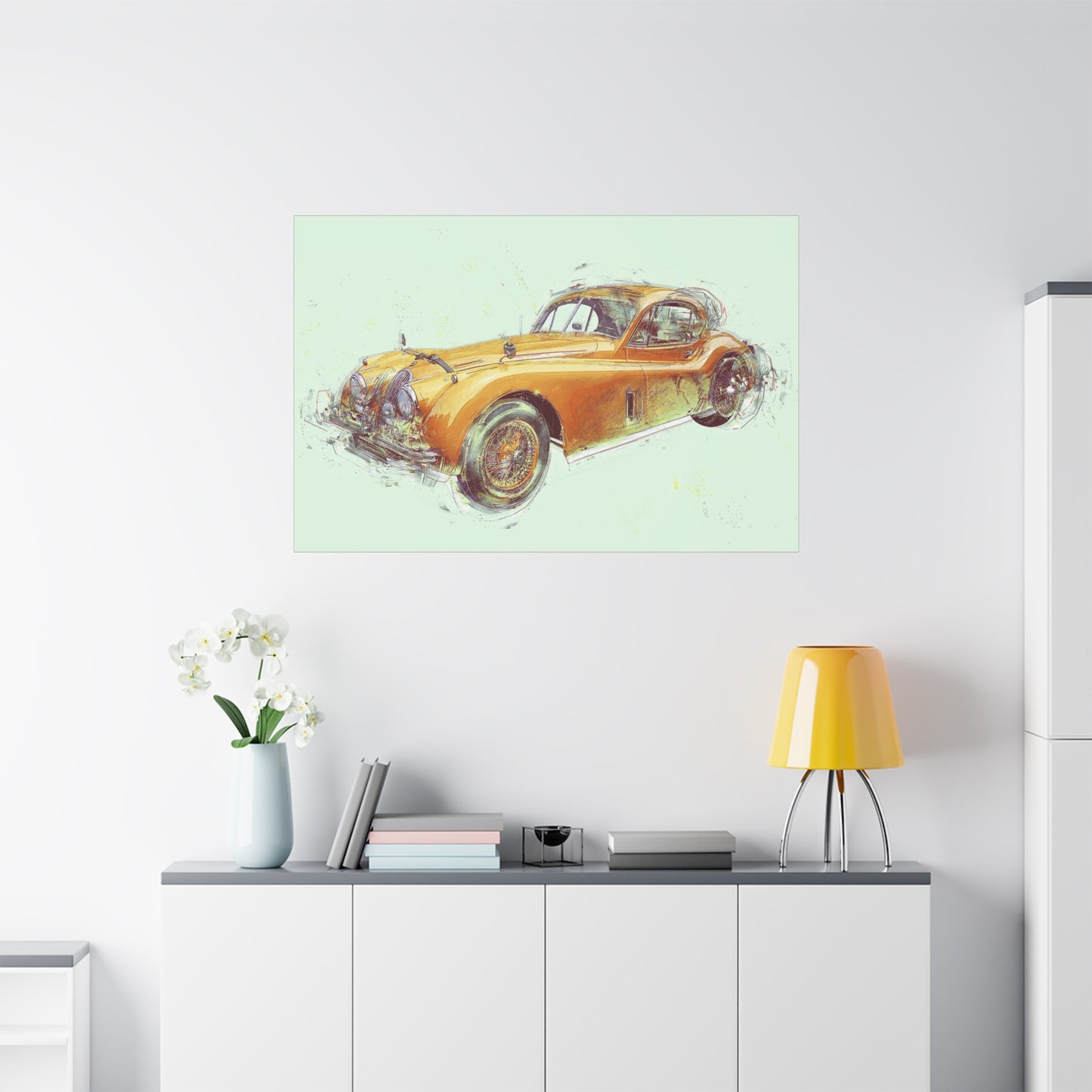 Jaguar Matte Canvas, Stretched, 1.25"