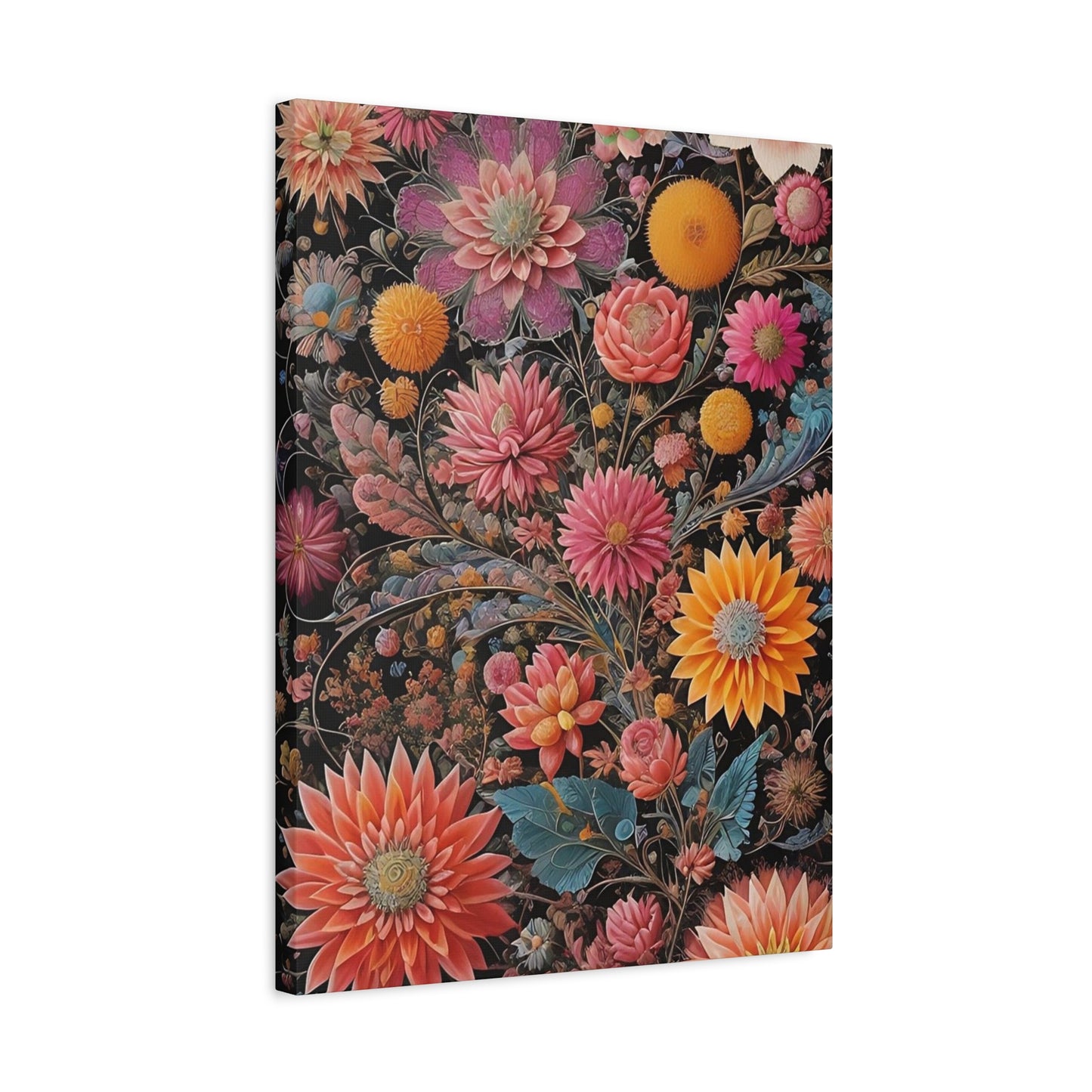 Flowers AI Gen Matte Canvas, Stretched, 1.25"