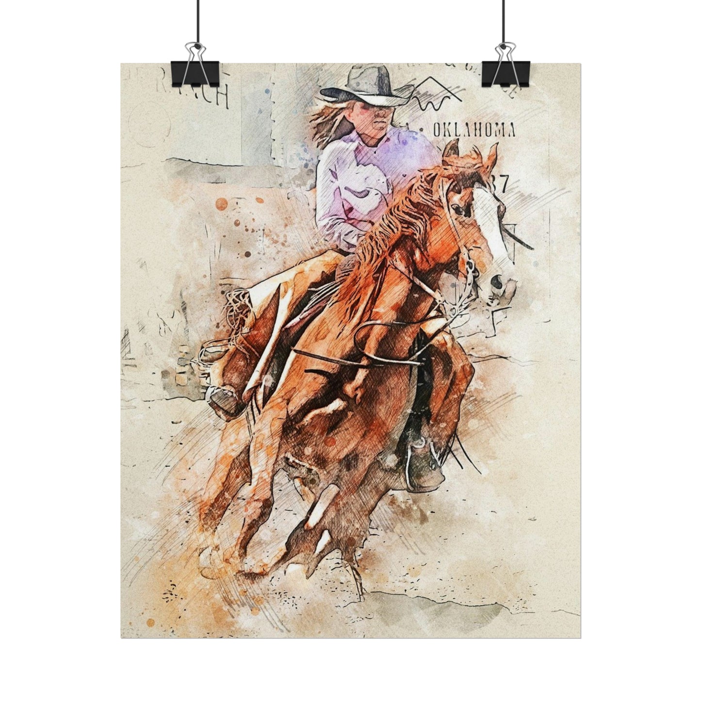 Rodeo Rolled Posters