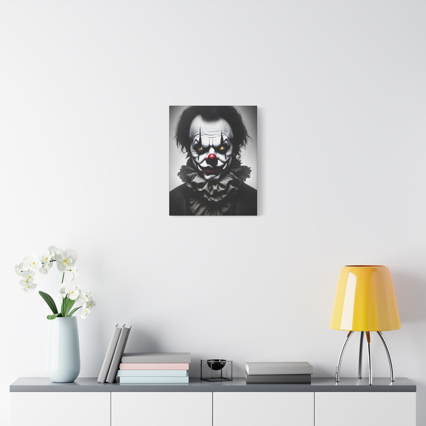 Clown AI Gen Matte Canvas, Stretched, 1.25"