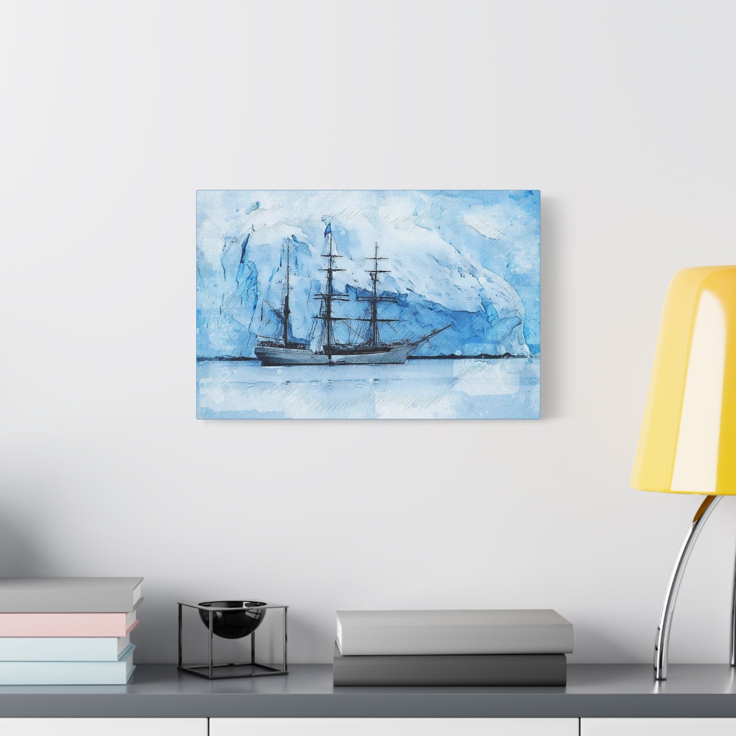 Ship Matte Canvas, Stretched, 1.25"