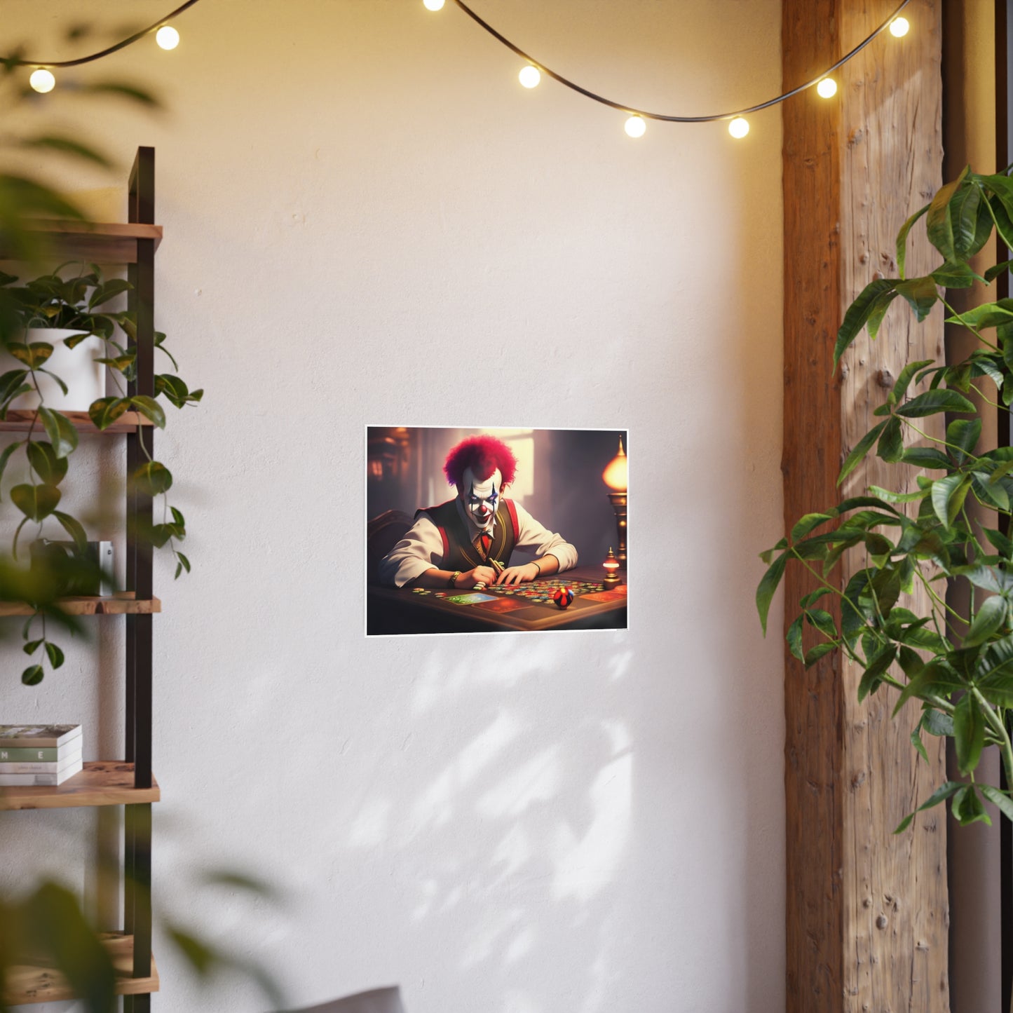 Clown AI Gen Photo Art Paper Posters