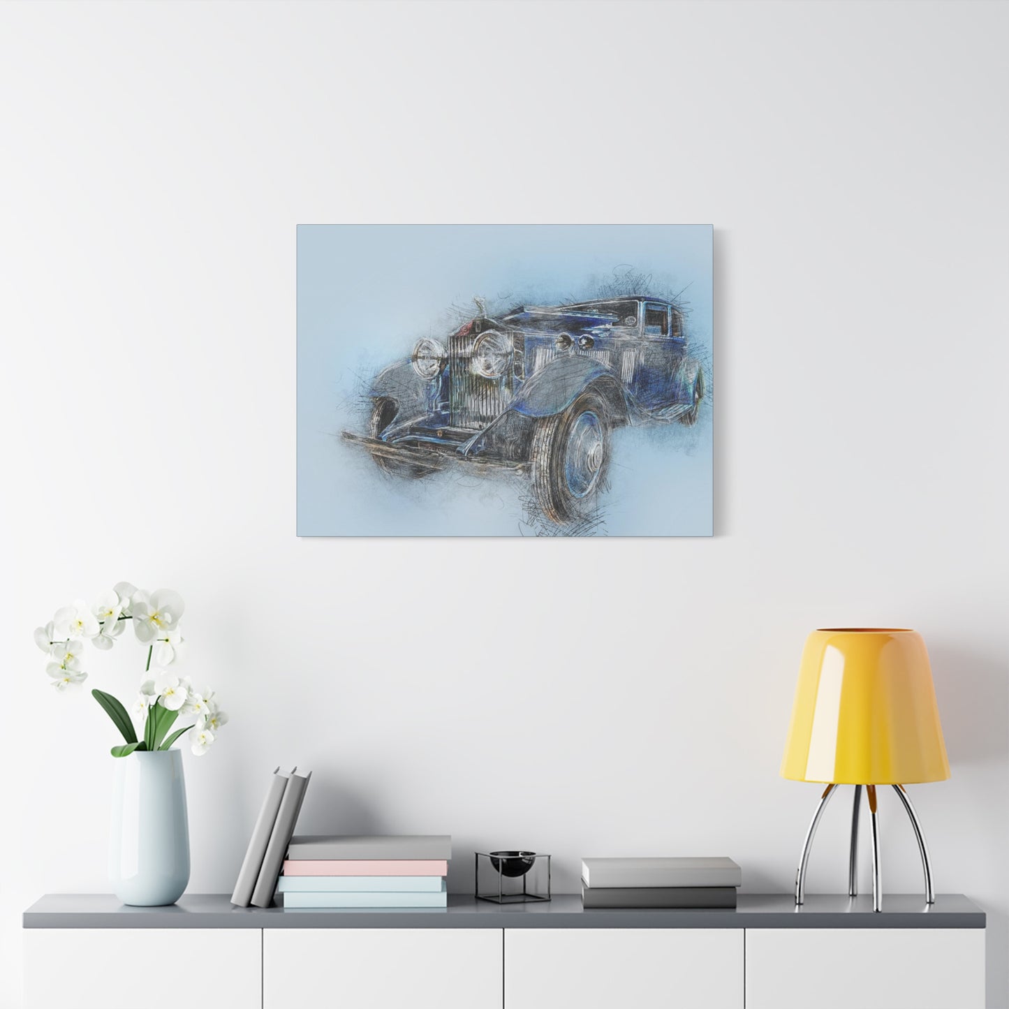 Old Car Matte Canvas, Stretched, 1.25"