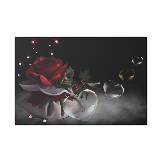 Rose Photo Art Paper Posters