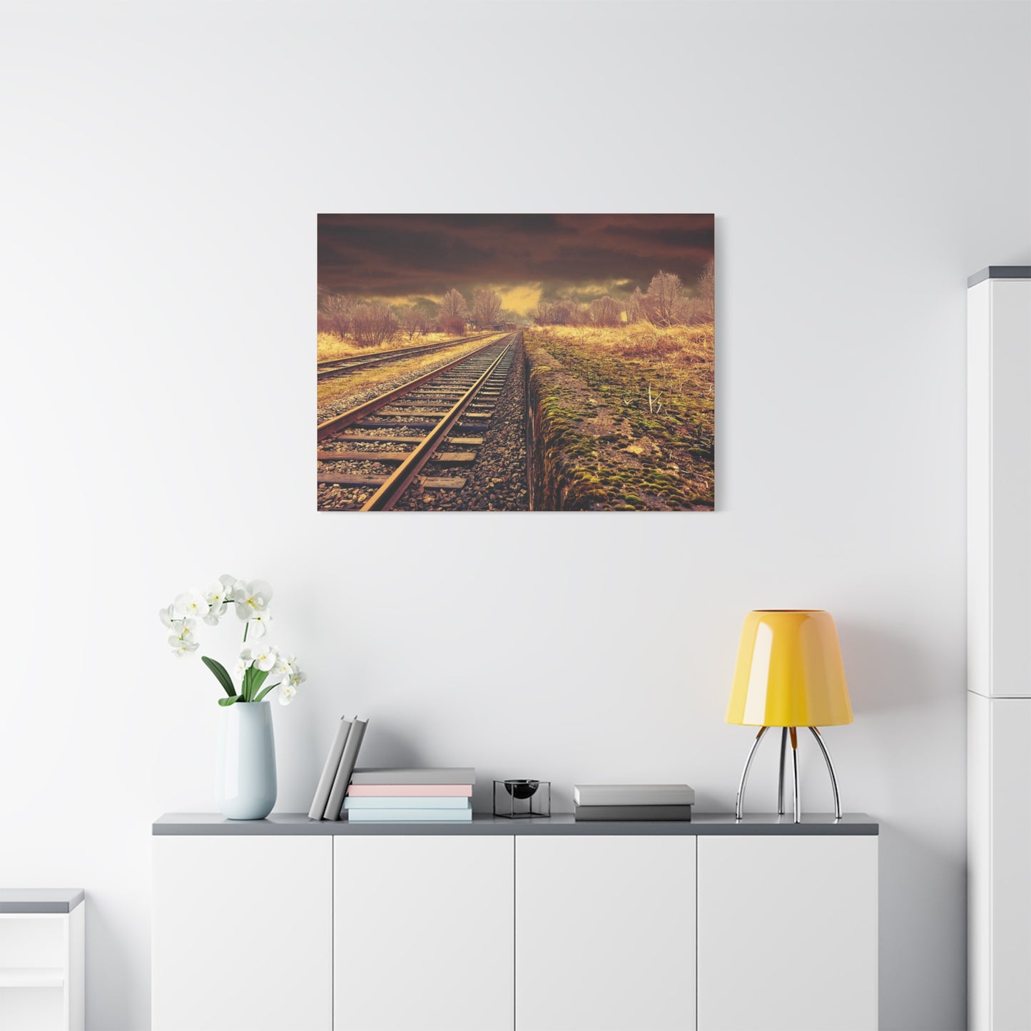 Tracks Matte Canvas, Stretched, 1.25"