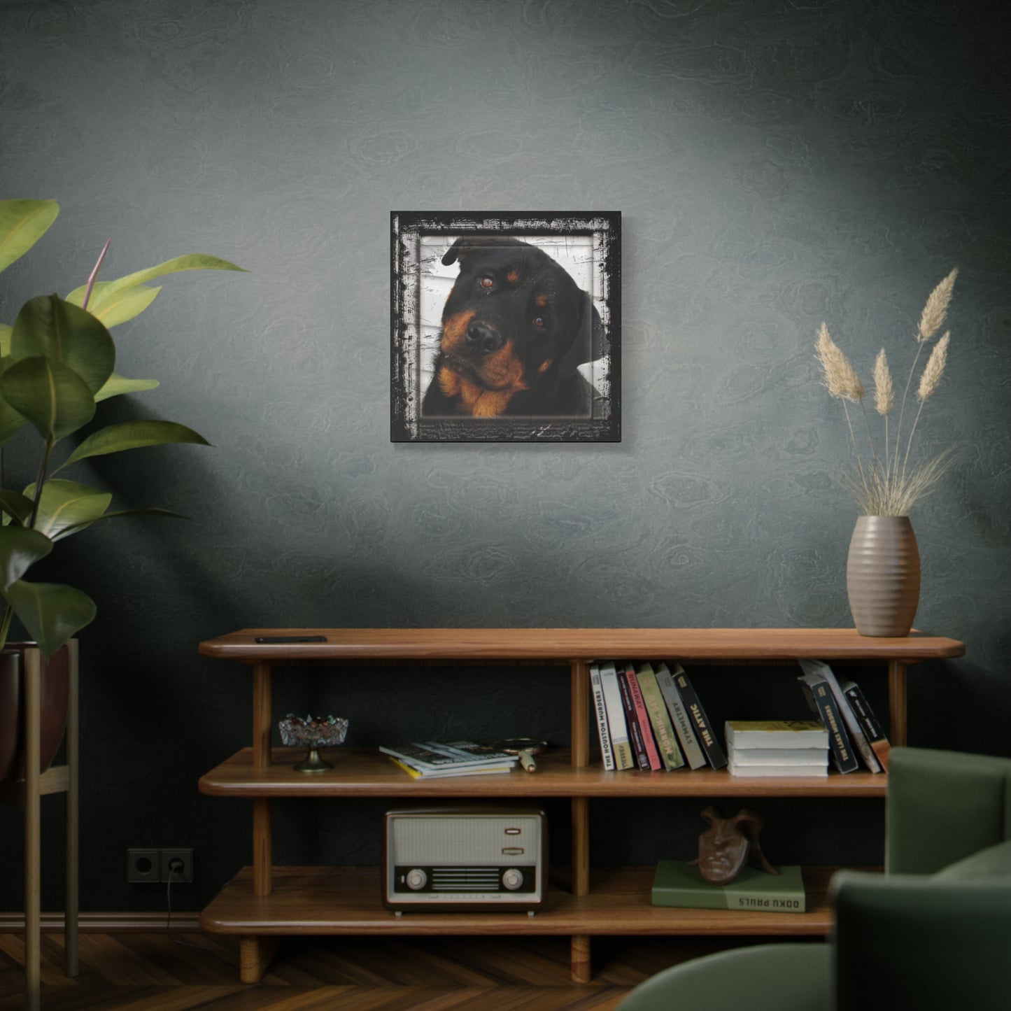 Rotweiller Matte Canvas, Stretched, 1.25"
