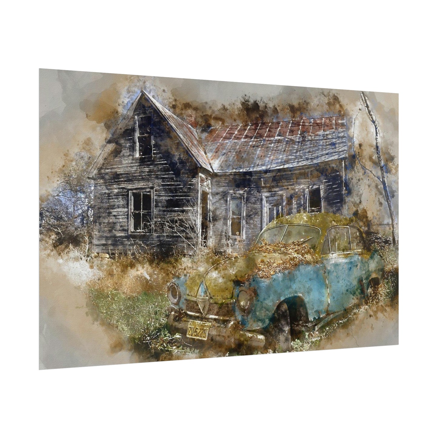 Old Barn Rolled Posters