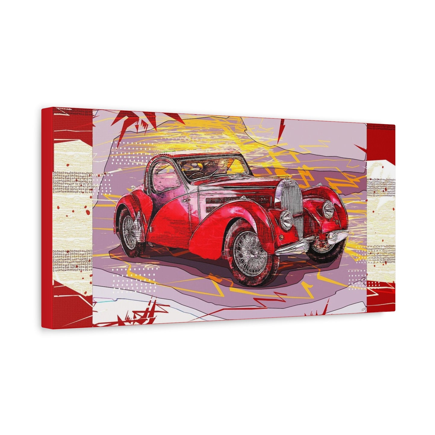 Bugatti Matte Canvas, Stretched, 1.25"