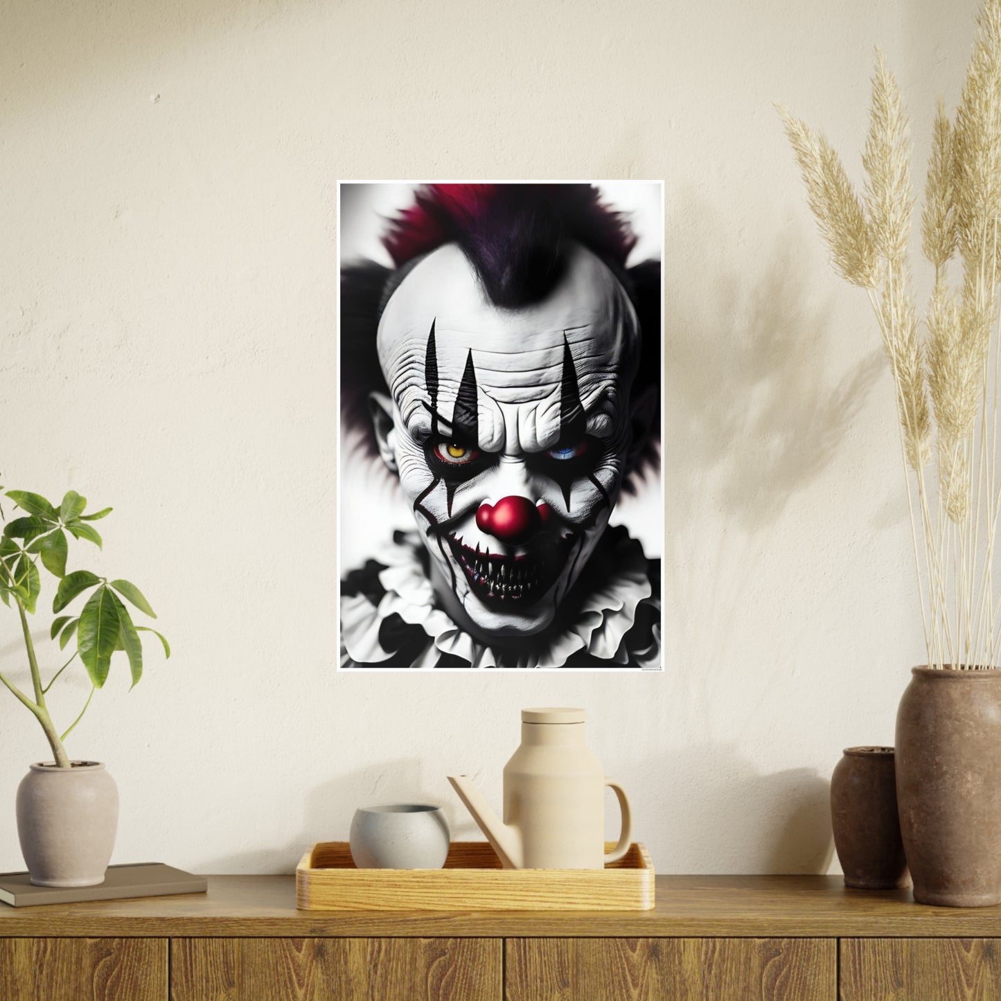 Clown AI Gen Photo Art Paper Posters