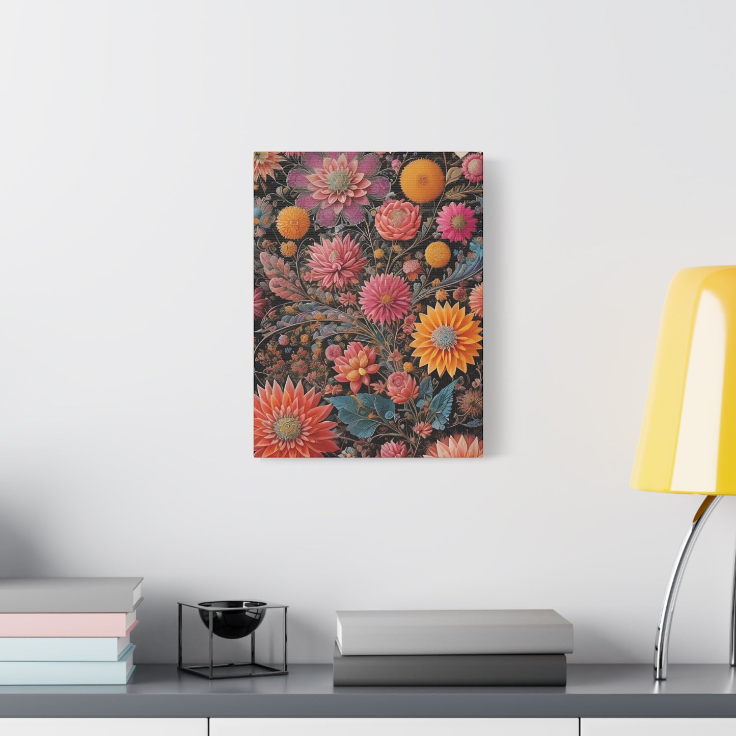 Flowers AI Gen Matte Canvas, Stretched, 1.25"