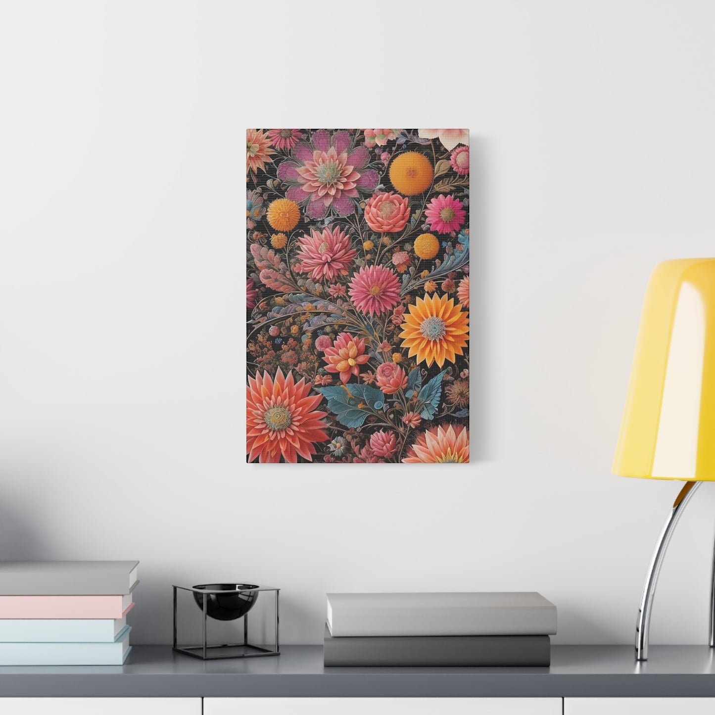 Flowers AI Gen Matte Canvas, Stretched, 1.25"