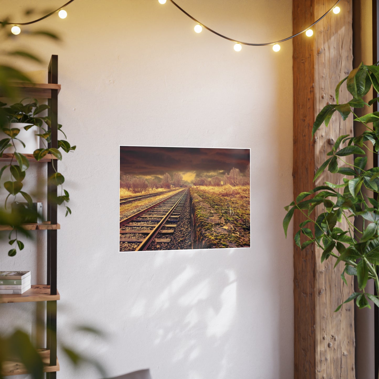 Tracks Photo Art Paper Posters