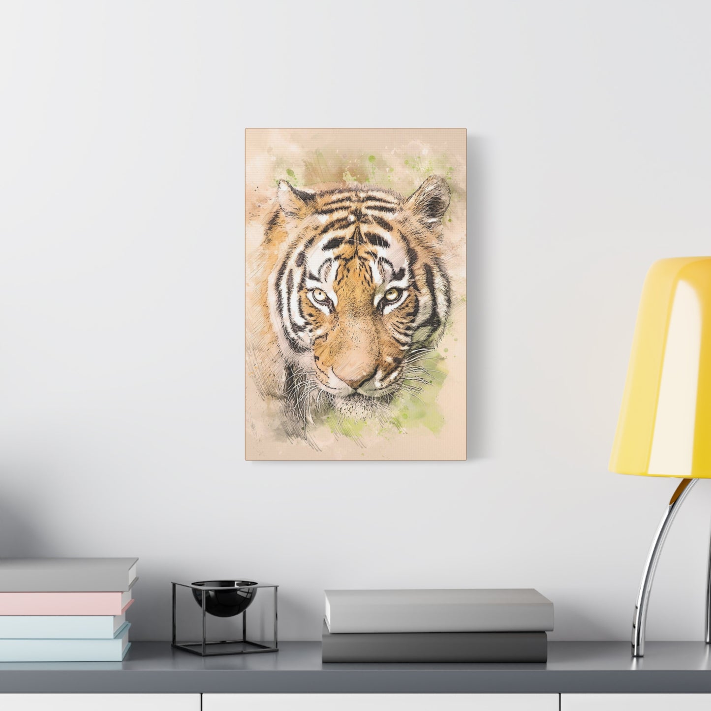 Tiger Matte Canvas, Stretched, 1.25"