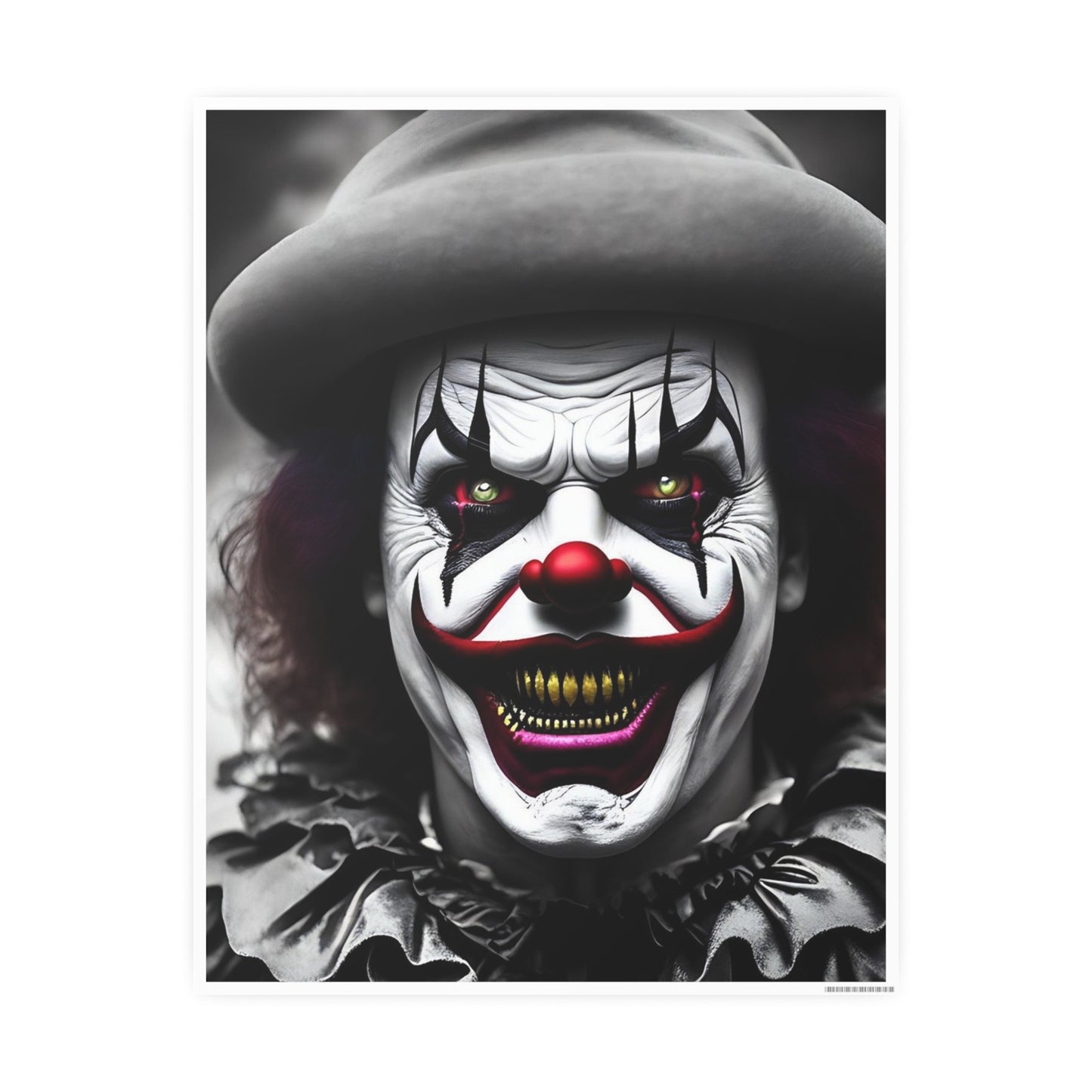 Clown AI Gen Photo Art Paper Posters