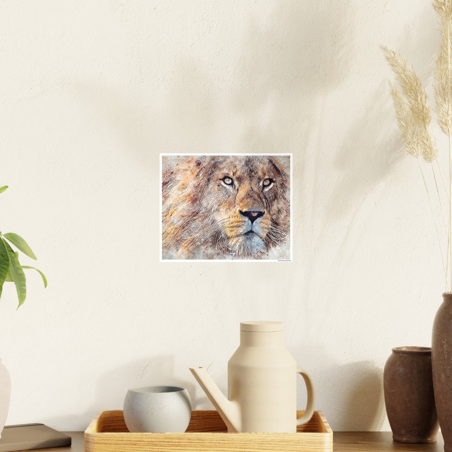 Lion Photo Art Paper Posters