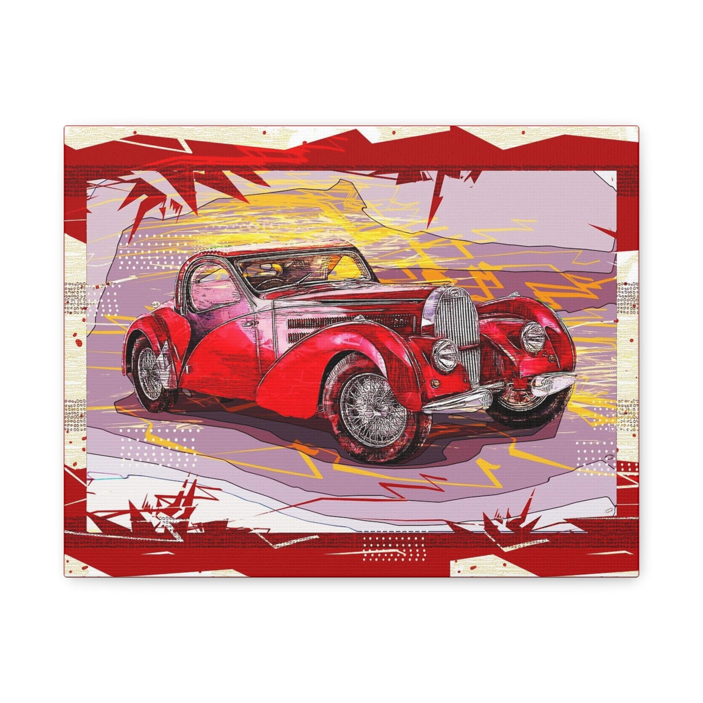 Bugatti Matte Canvas, Stretched, 1.25"