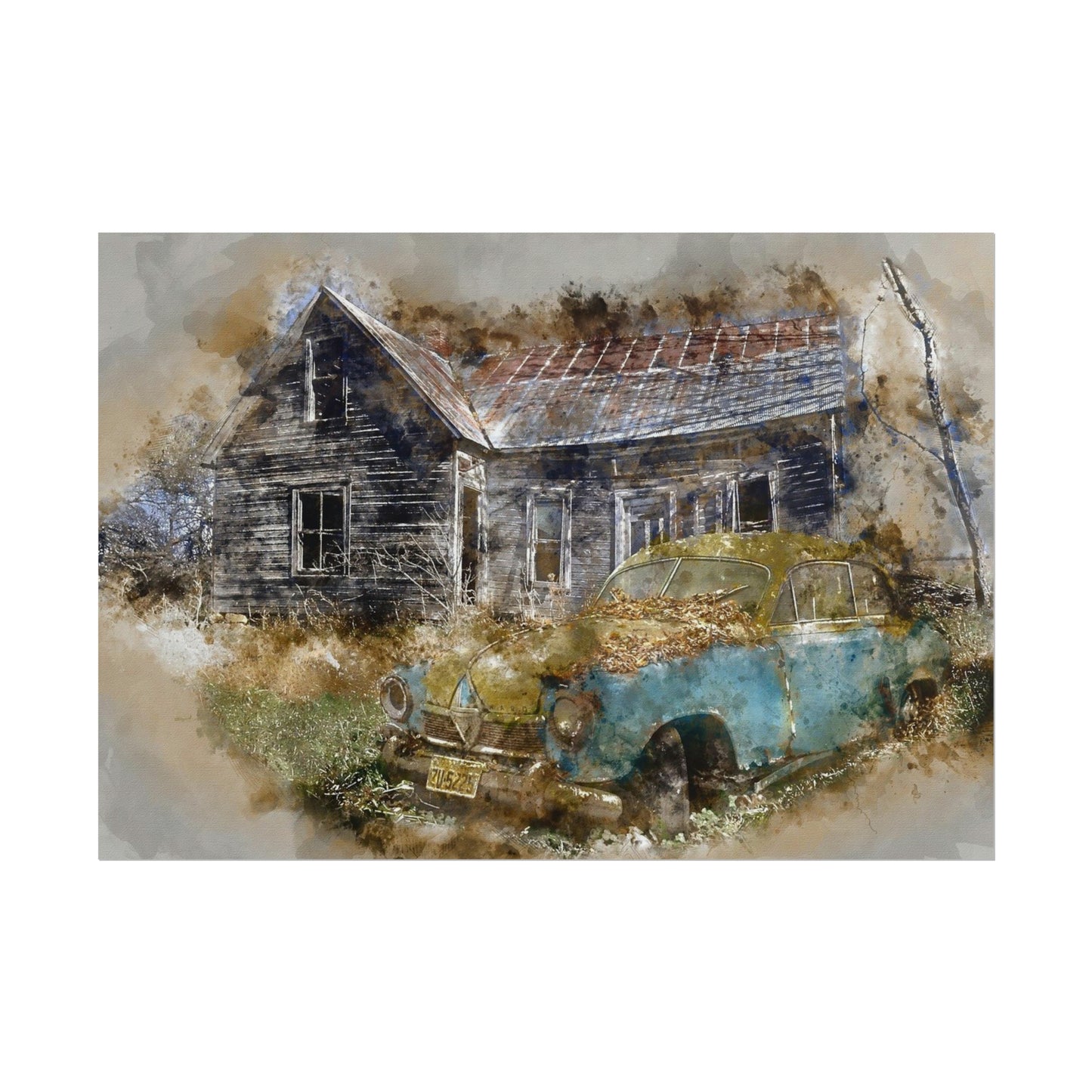 Old Barn Rolled Posters