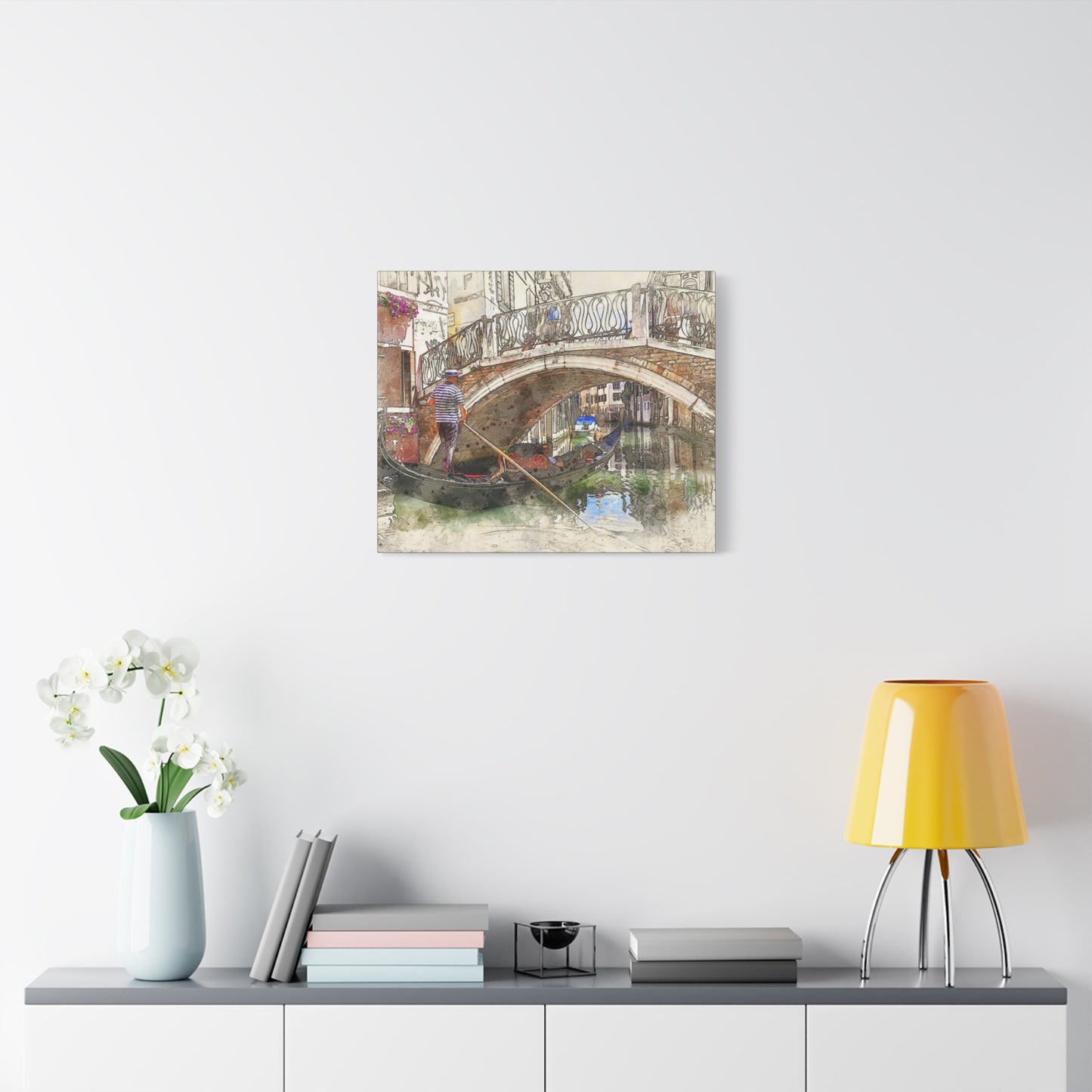 Gondola Matte Canvas, Stretched, 1.25"
