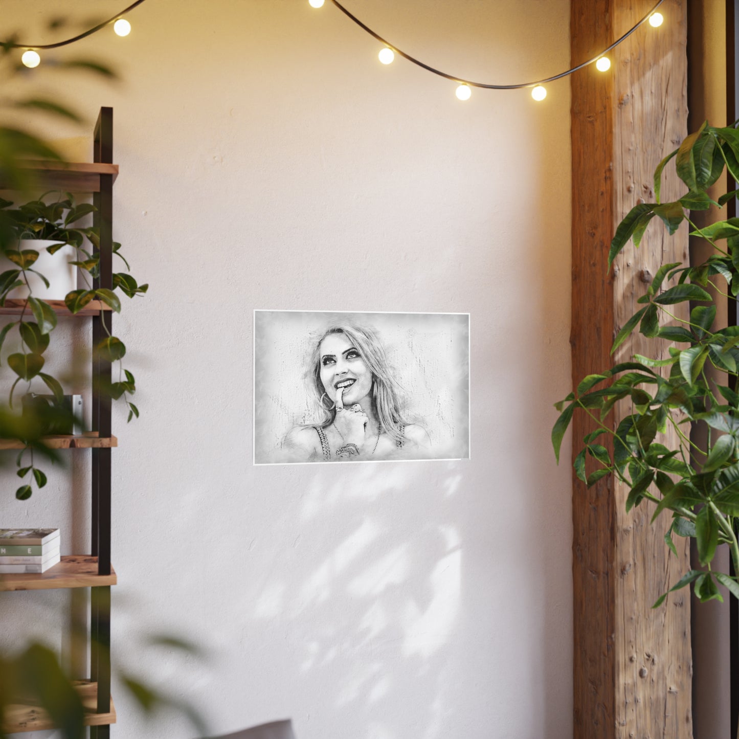 Woman Photo Art Paper Posters