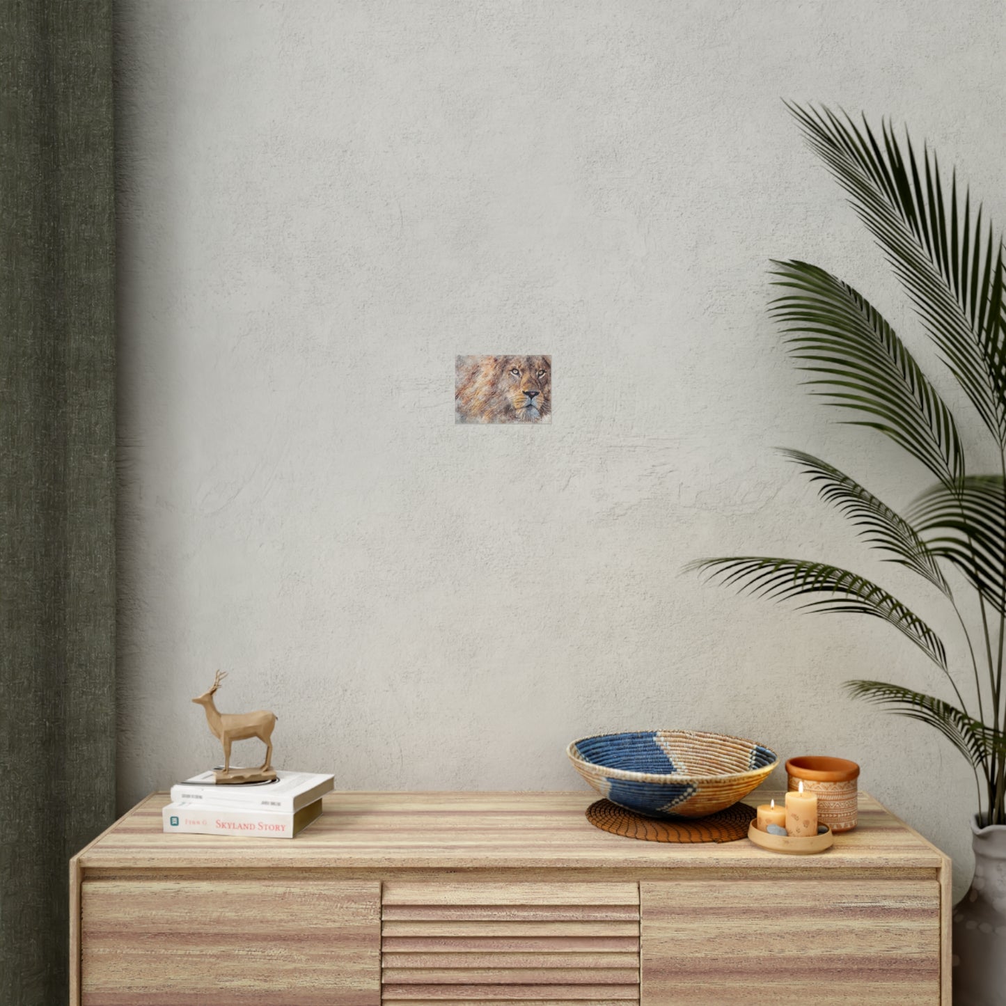 Lion Rolled Posters