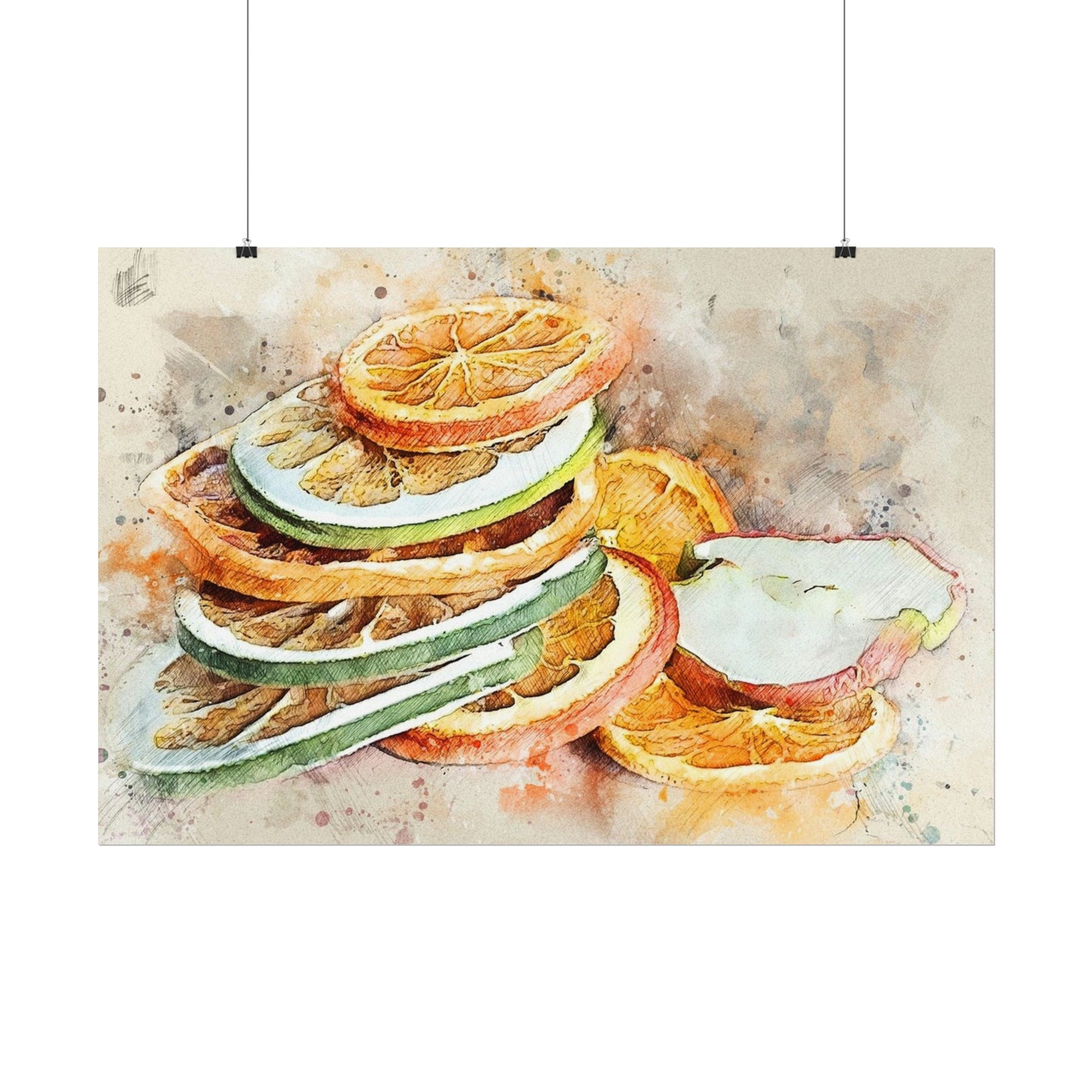 fruits Rolled Posters
