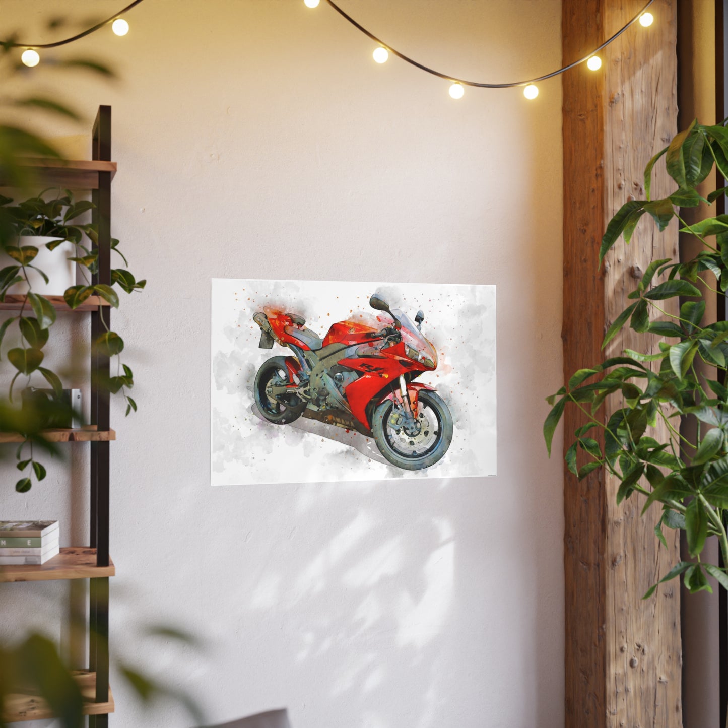 Yamaha R1 Photo Art Paper Posters