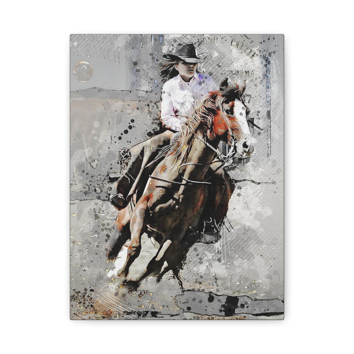 Rodeo Matte Canvas, Stretched, 1.25"