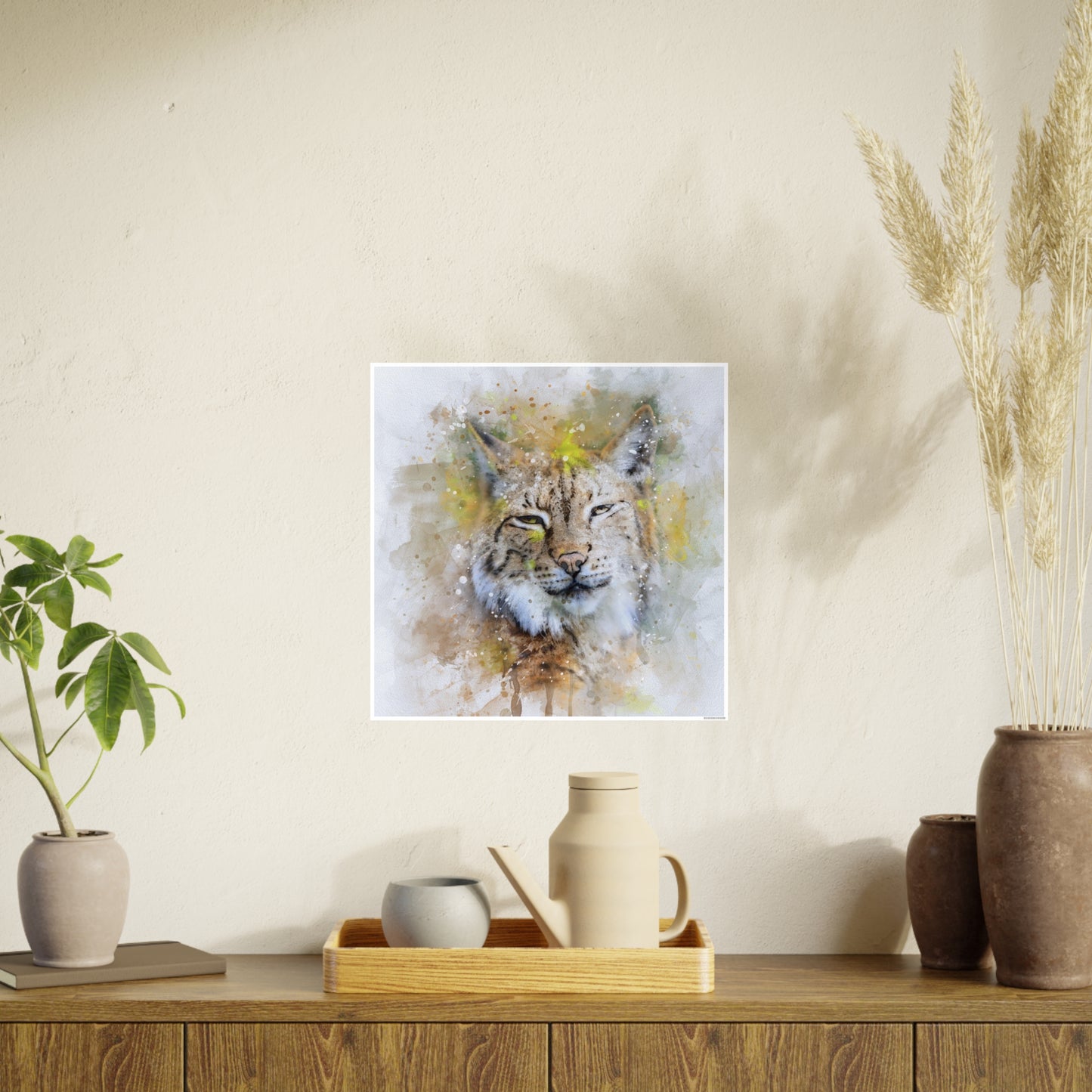 Bobcat Photo Art Paper Posters