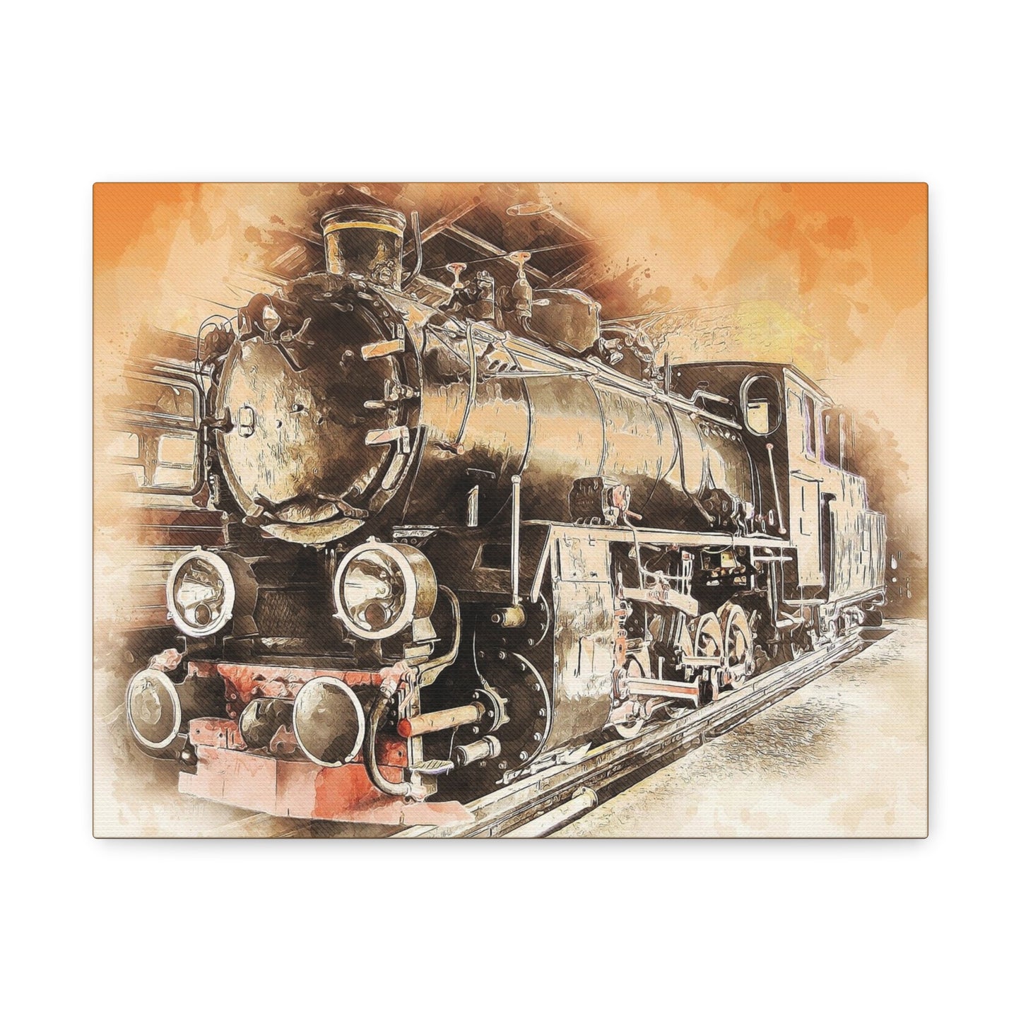 Locomotive Matte Canvas, Stretched, 1.25"
