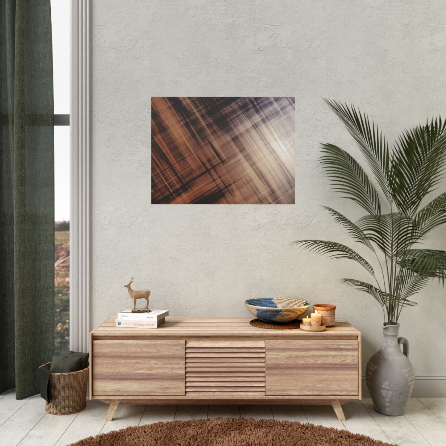 Abstract Rolled Posters