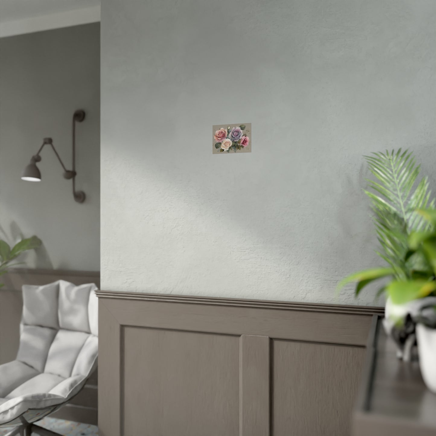 Roses AI Gen Rolled Posters