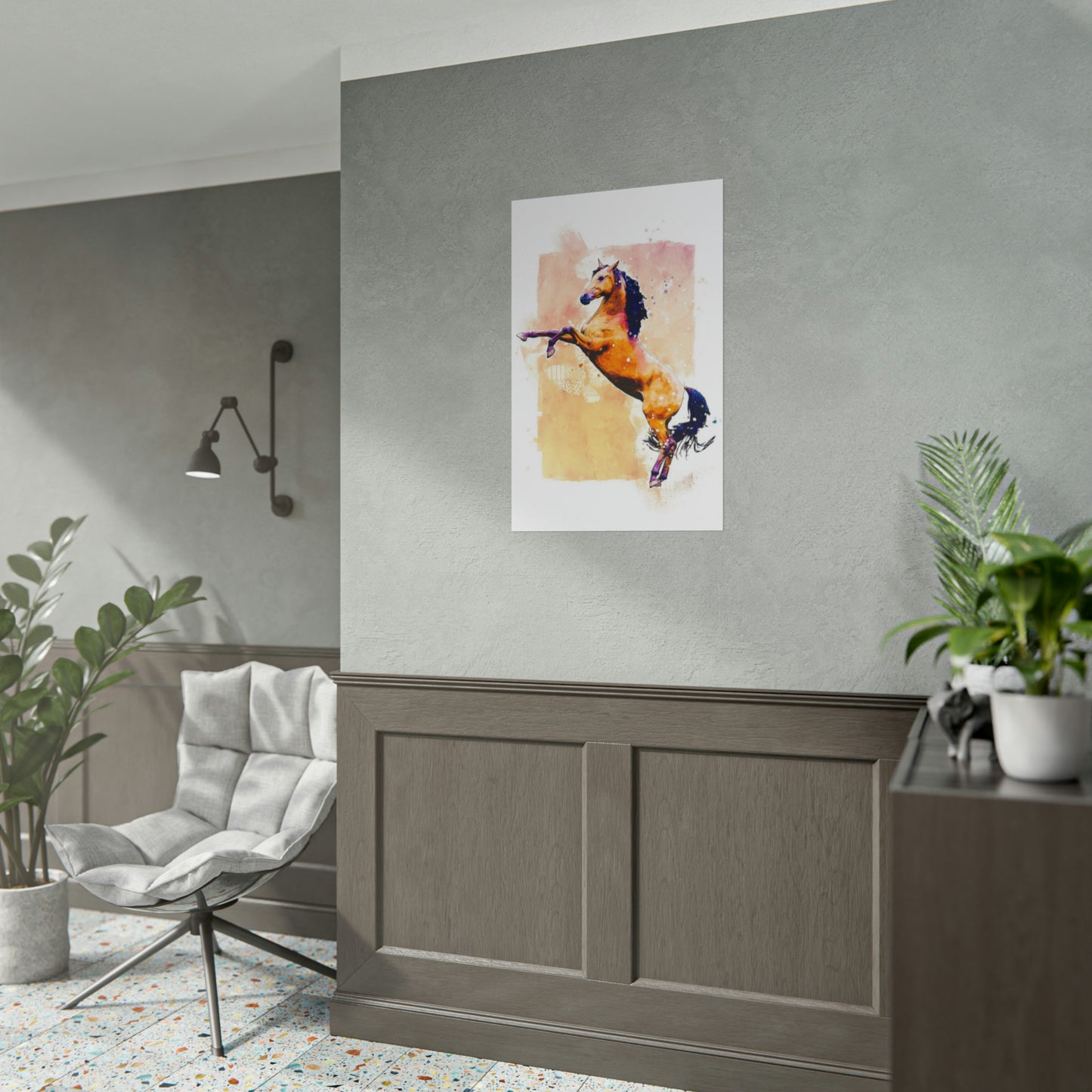 Horse Rolled Posters