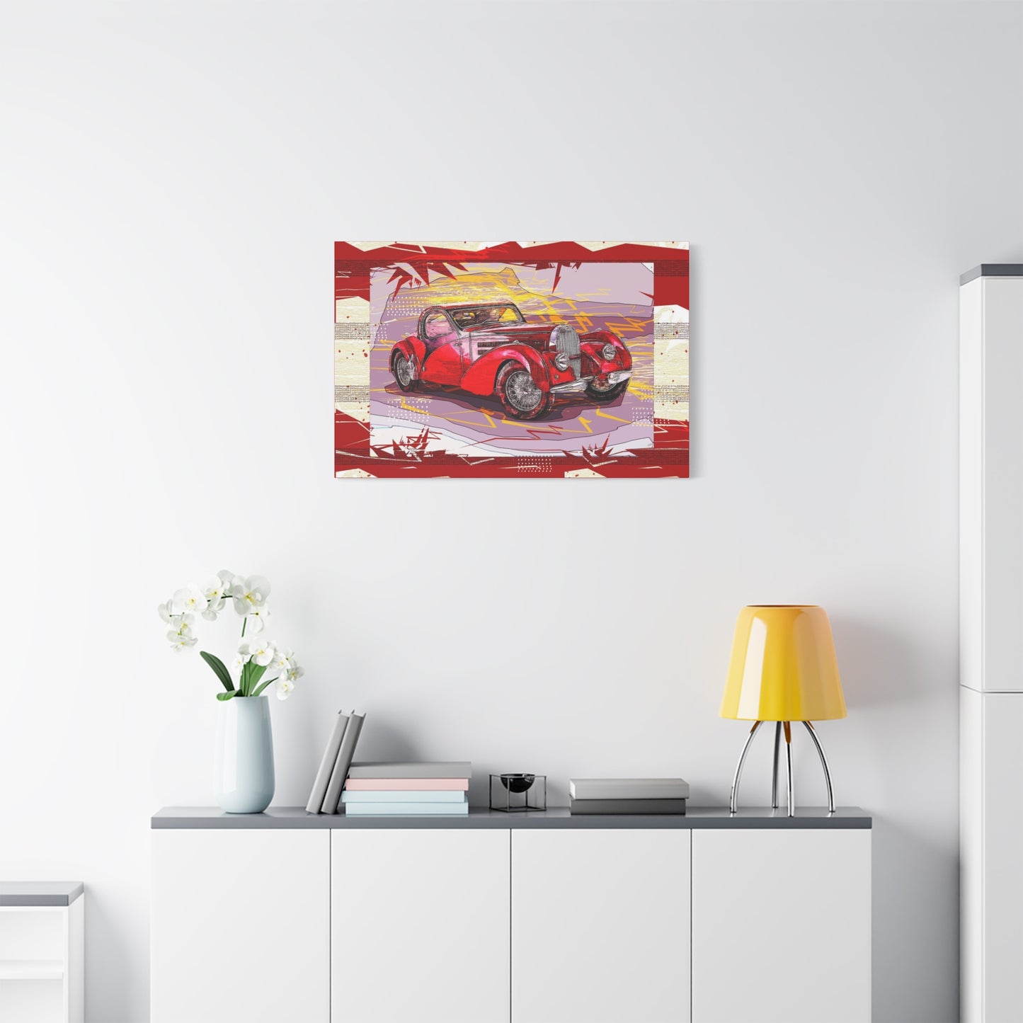 Bugatti Matte Canvas, Stretched, 1.25"