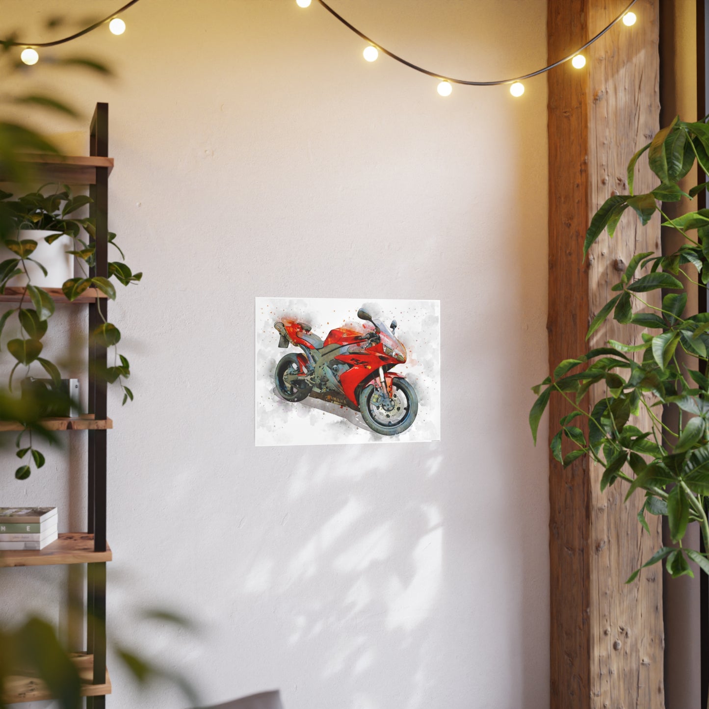 Yamaha R1 Photo Art Paper Posters