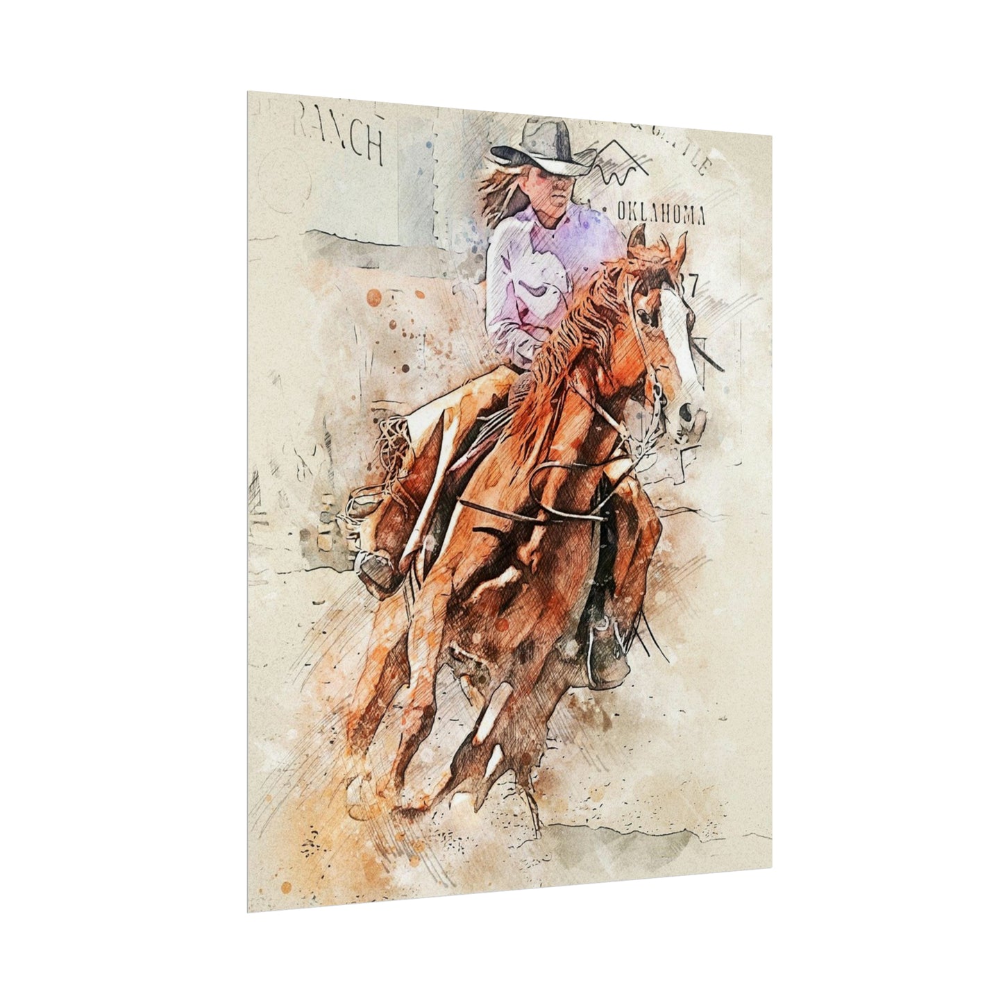 Rodeo Rolled Posters