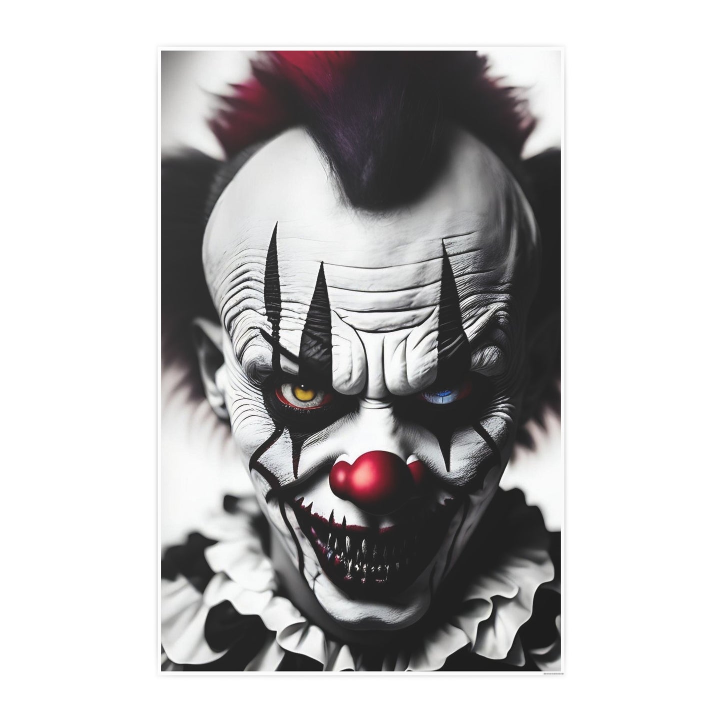 Clown AI Gen Photo Art Paper Posters