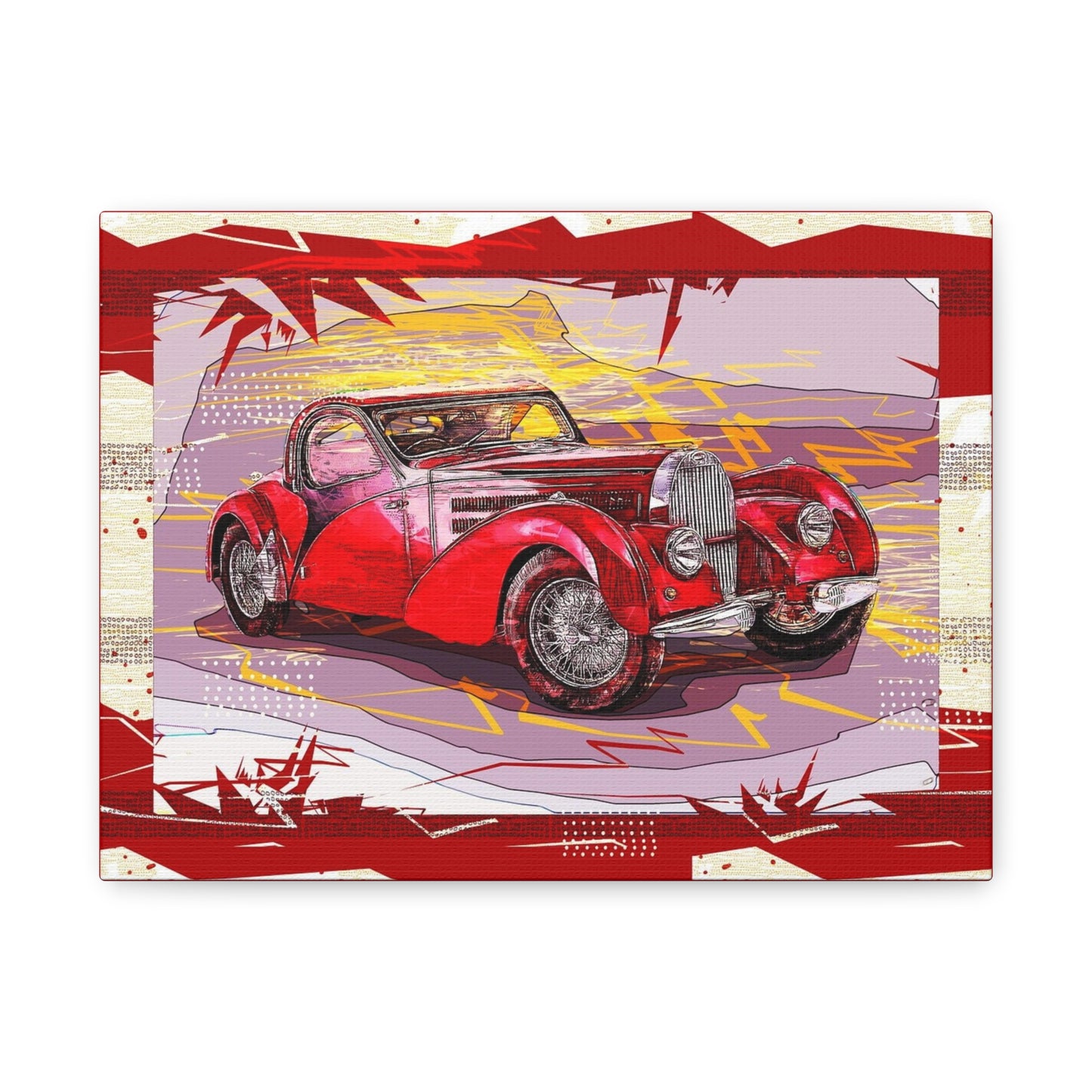 Bugatti Matte Canvas, Stretched, 1.25"
