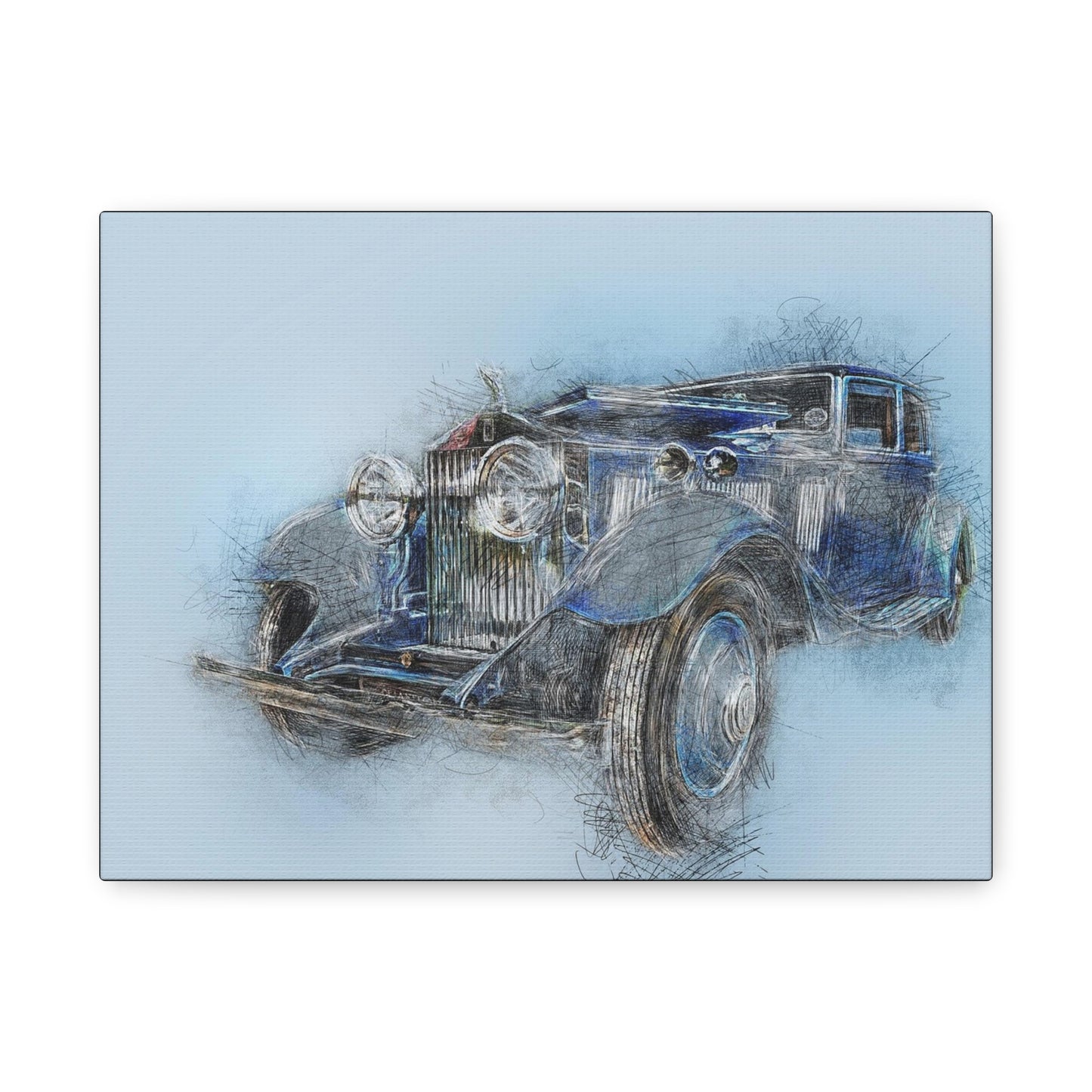 Old Car Matte Canvas, Stretched, 1.25"