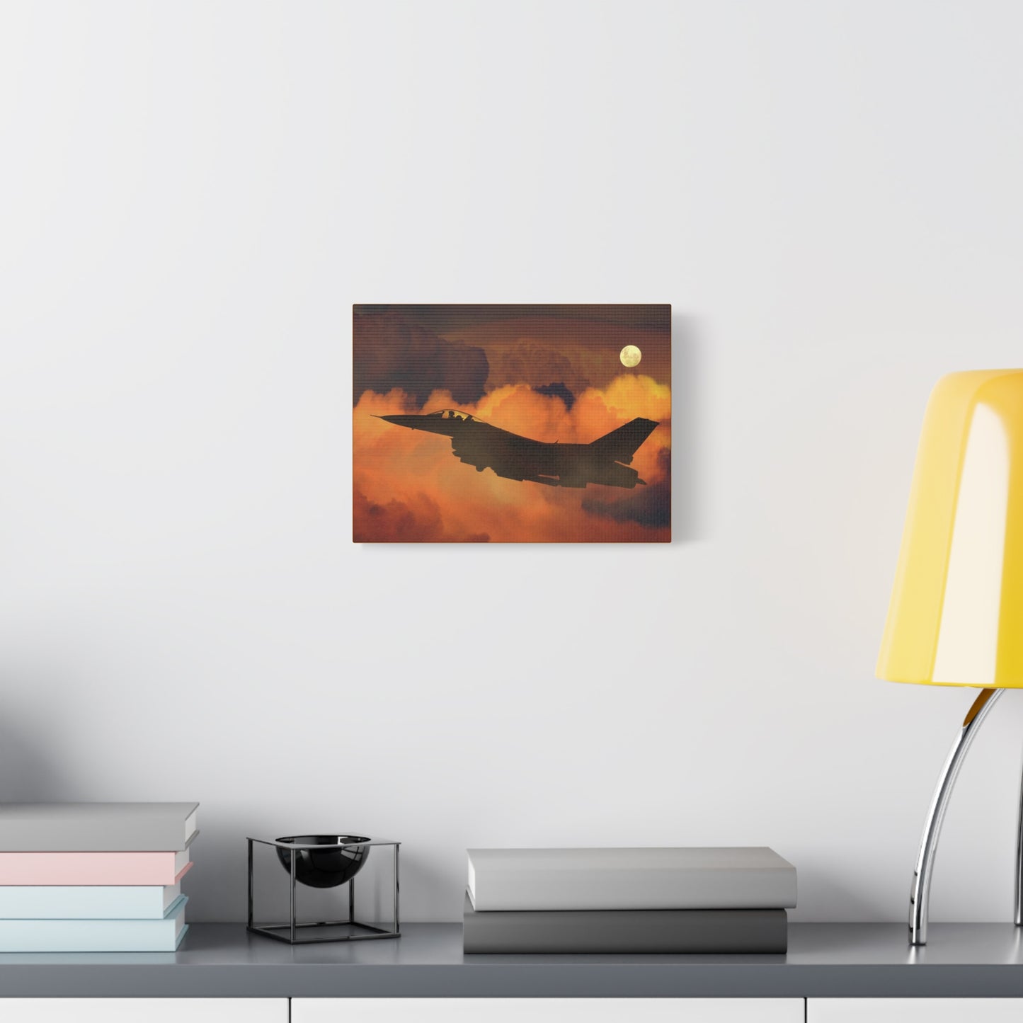 Jet Fighter Matte Canvas, Stretched, 1.25"
