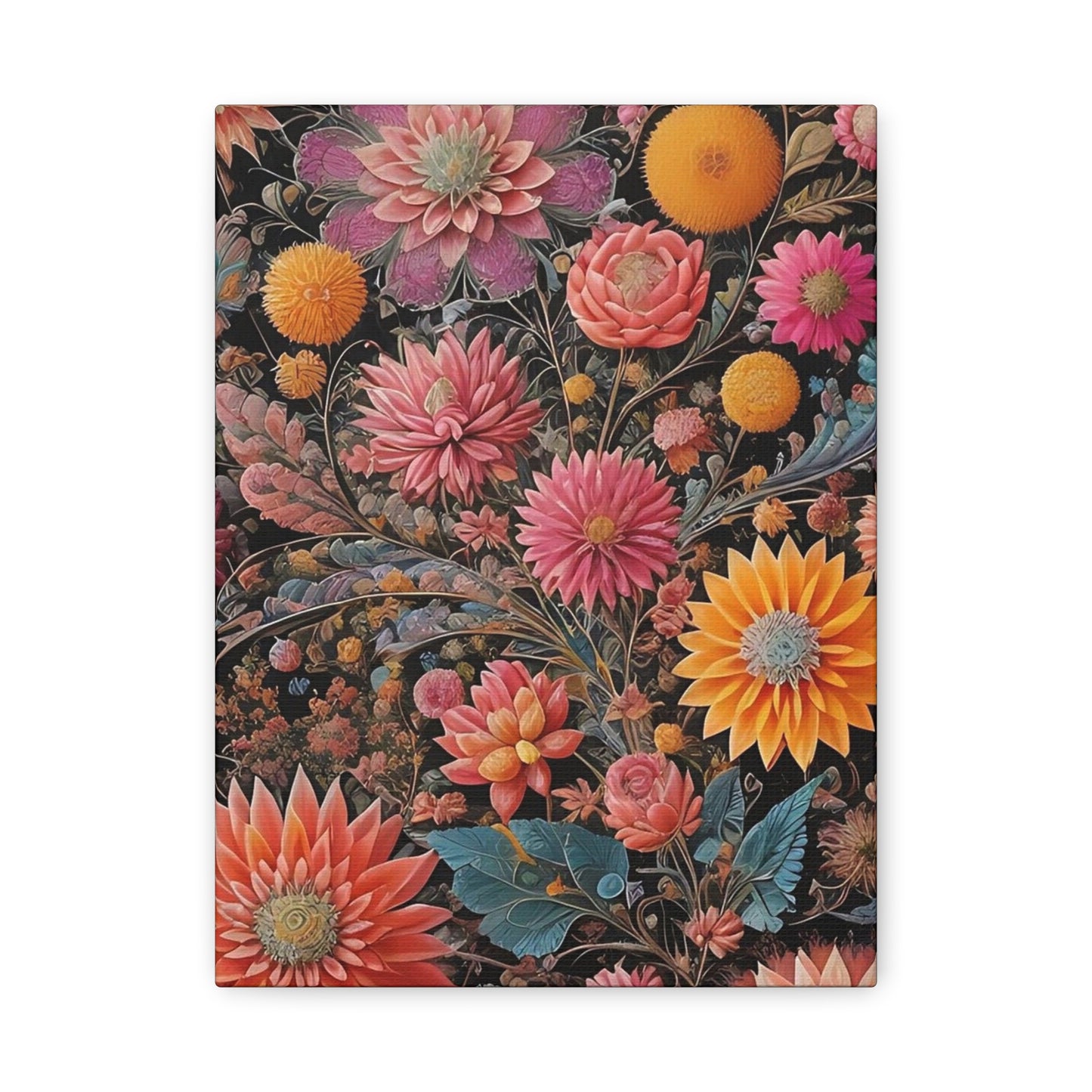 Flowers AI Gen Matte Canvas, Stretched, 1.25"