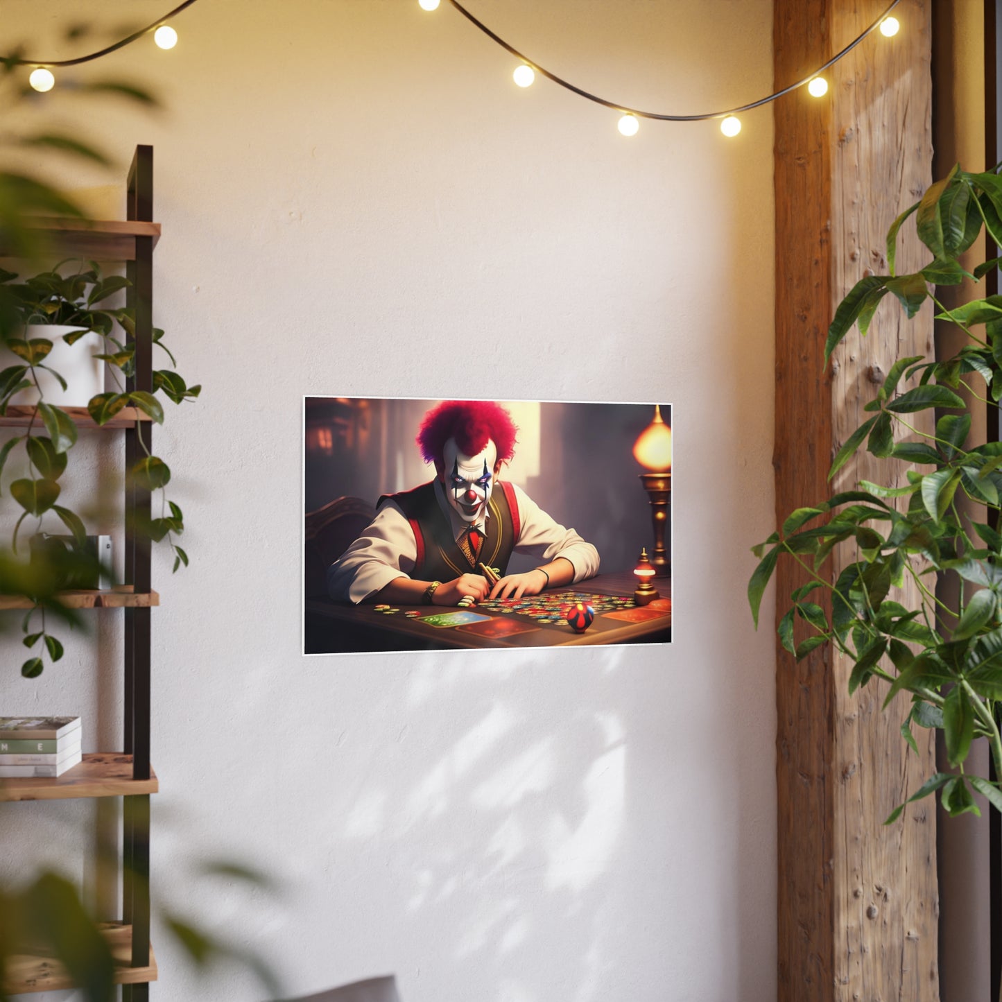 Clown AI Gen Photo Art Paper Posters