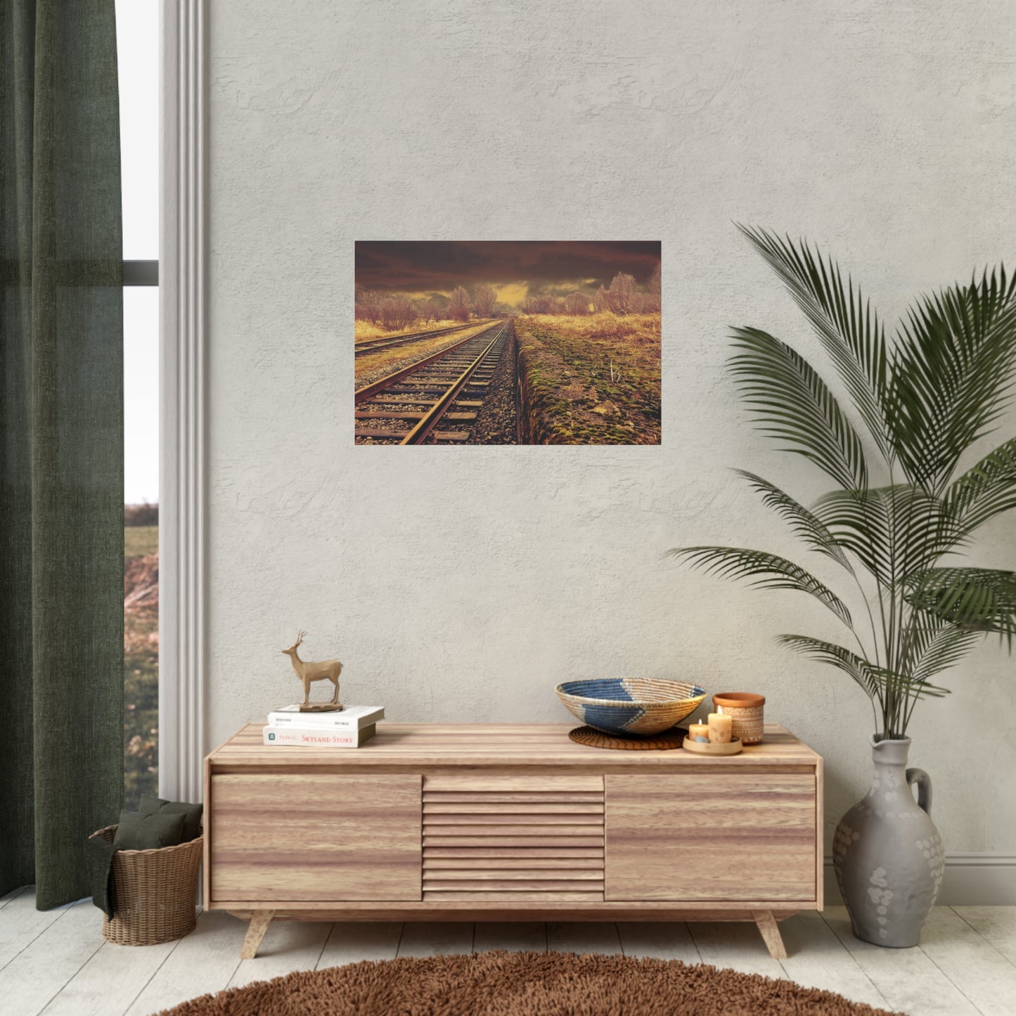 Tracks Rolled Posters