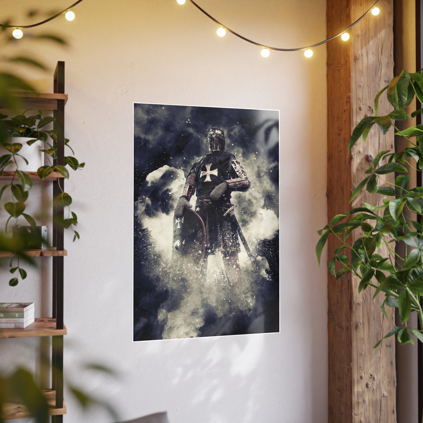 Knight Crusader Photo Art Paper Posters