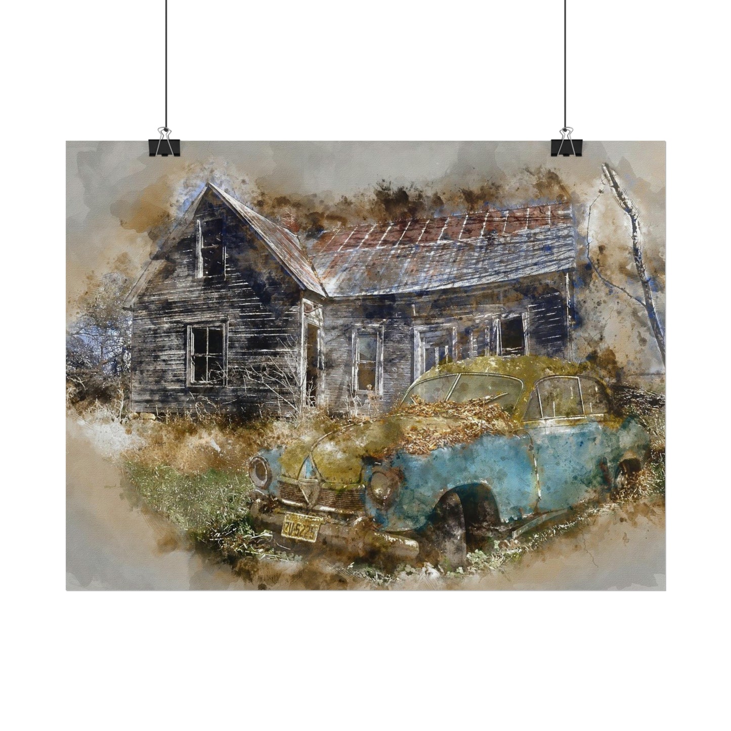 Old Barn Rolled Posters