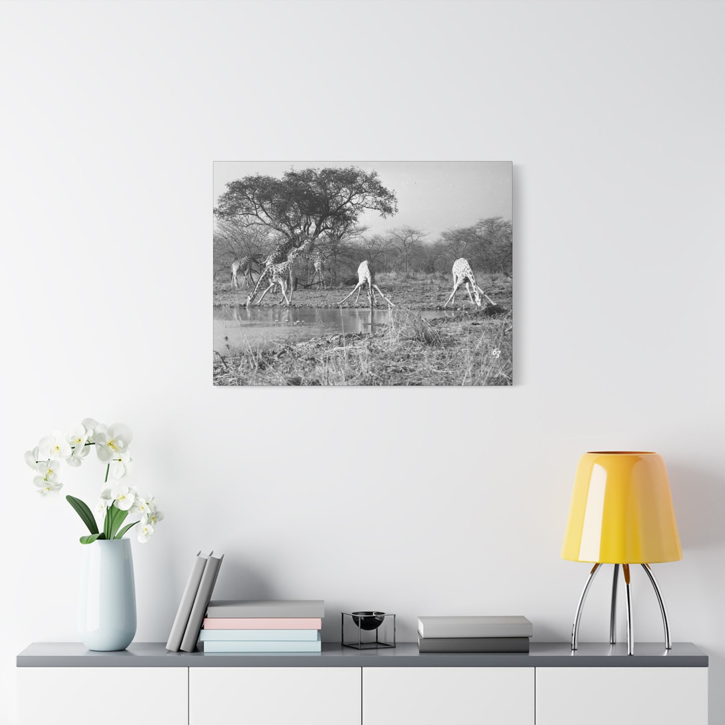 Girafe Matte Canvas, Stretched, 1.25"