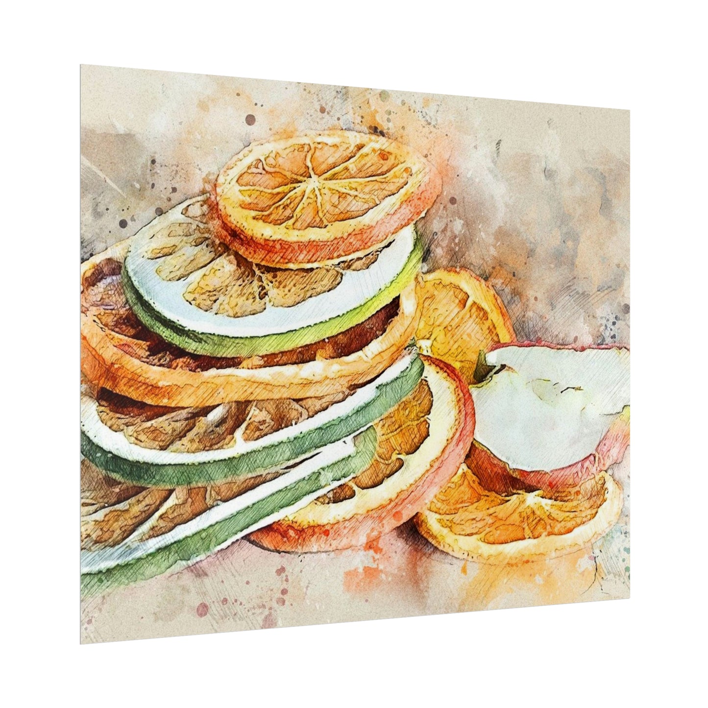 fruits Rolled Posters